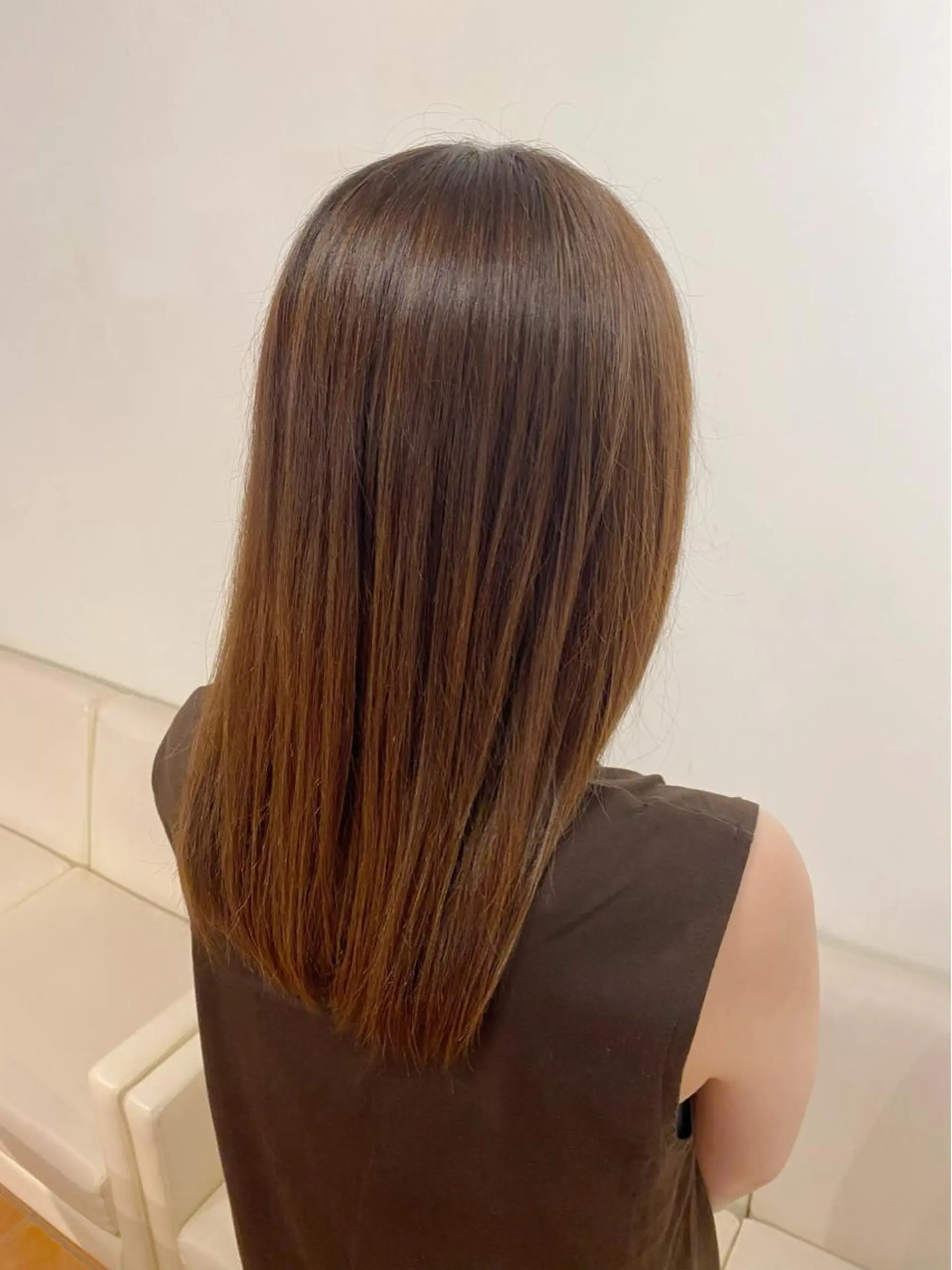 セミロング トリートメント 石井 佑樹のヘアスタイル