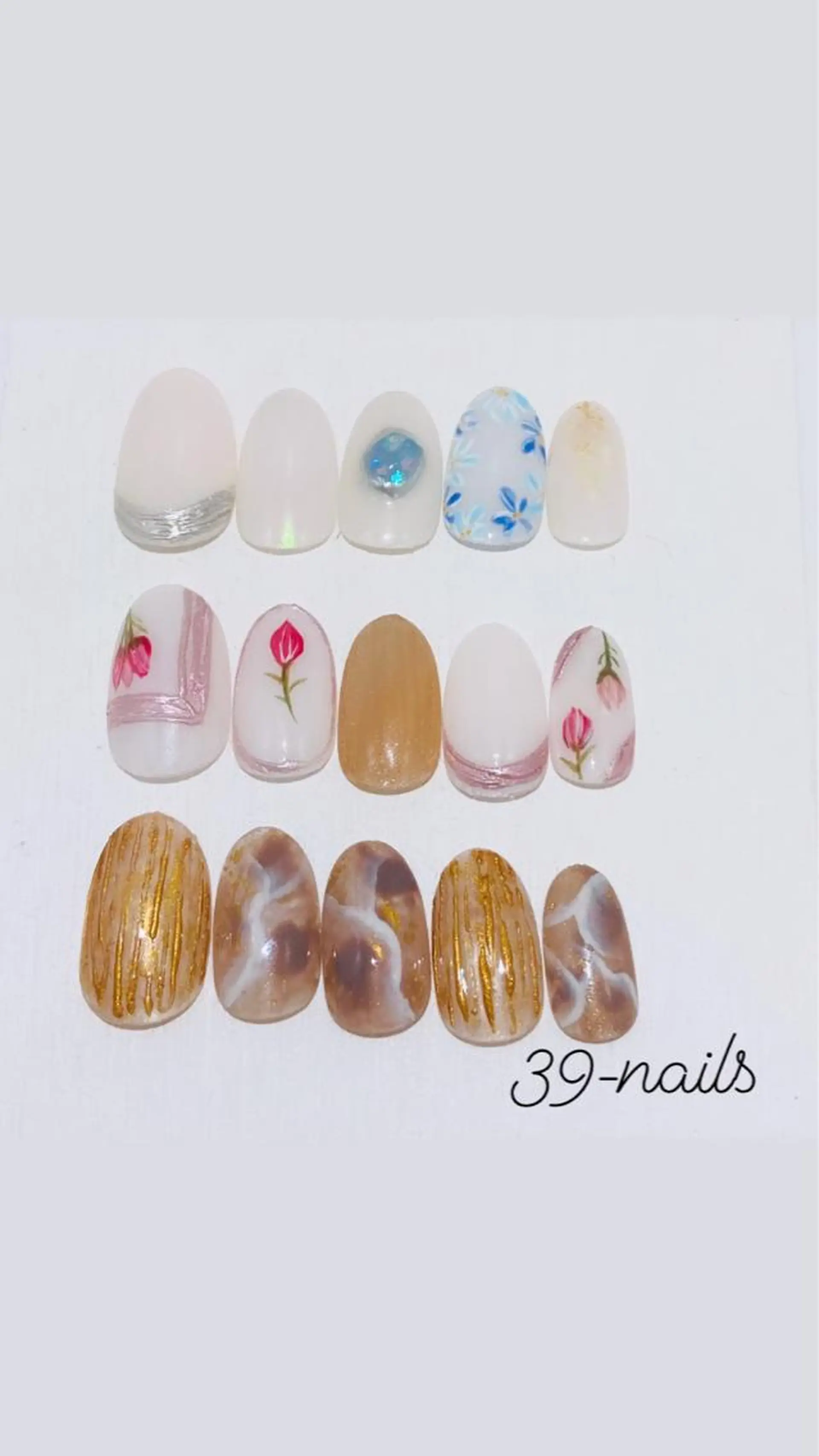 ネイル 39-nails EharaMikuのネイルデザイン