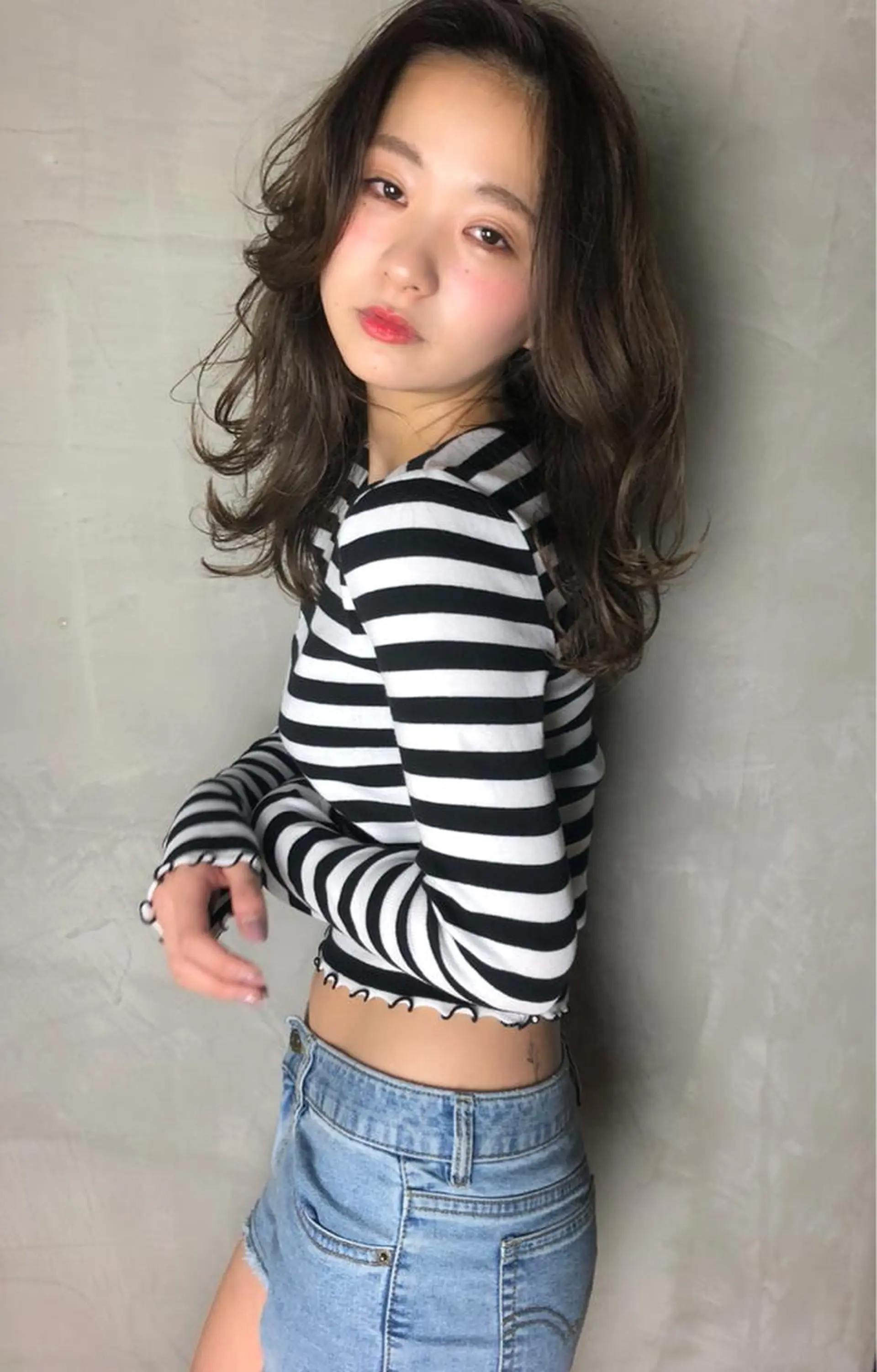 ロング パーマ RIANA/髪質改善 マンツーマンサロンのヘアスタイル