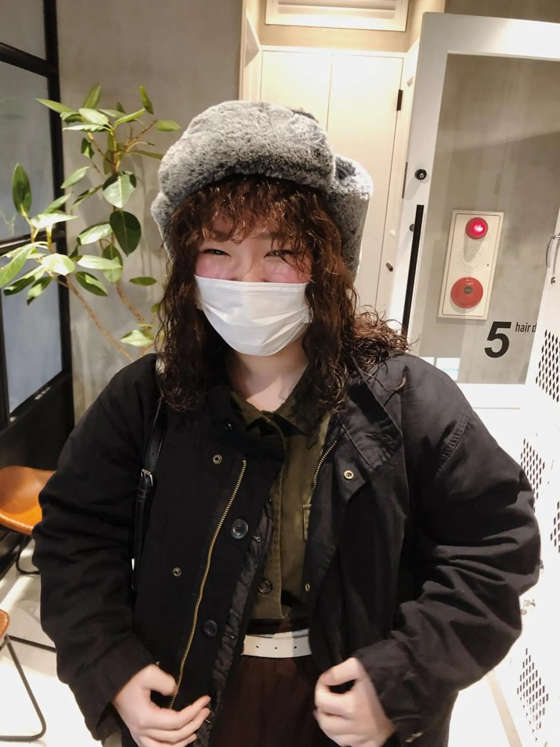 ミディアム カラー パーマ ヘアアレンジ メンズ ミディアムパーマ メンズパーマ レイヤーカット カット パーマ ショートヘア原宿 fifth コシのヘアスタイル