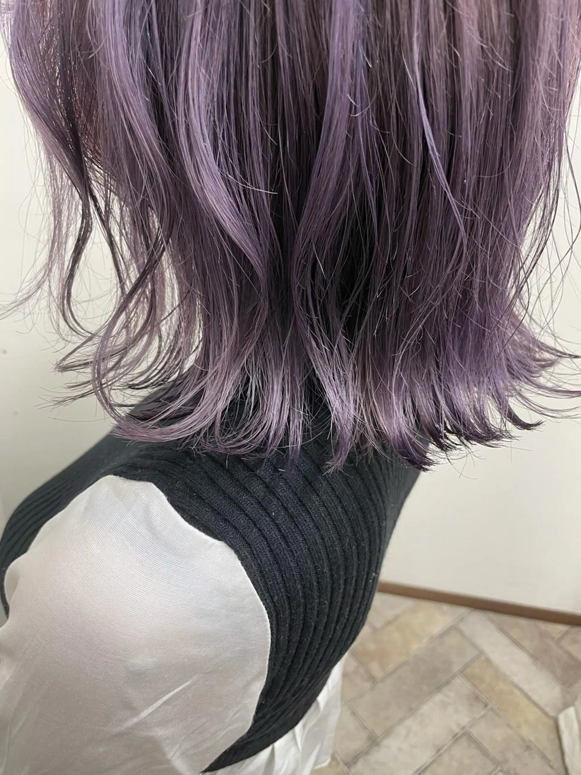 セミロング Sherry大国町所属・髪質改善×縮毛矯正 ×艶カラーNAOのヘアスタイル