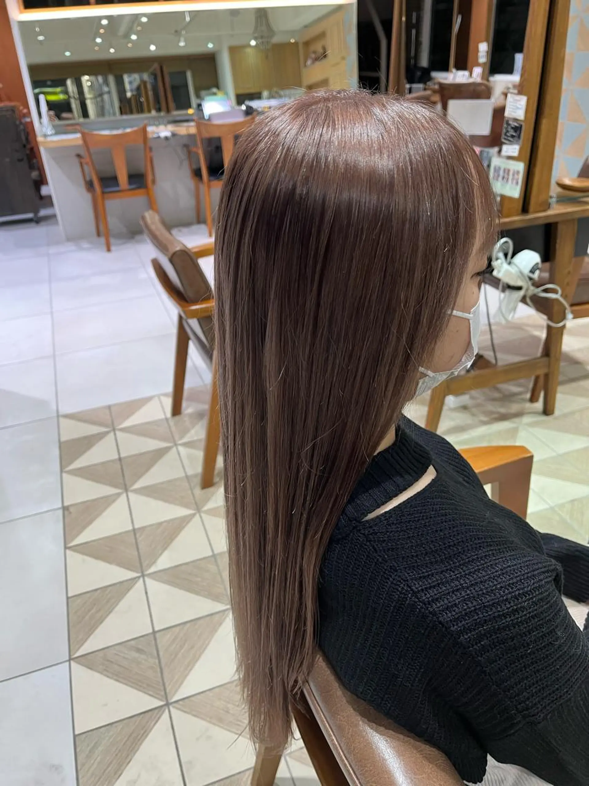 ロング ヘアカラー 鬼松沙弥 ❤︎メンズパーマのヘアスタイル