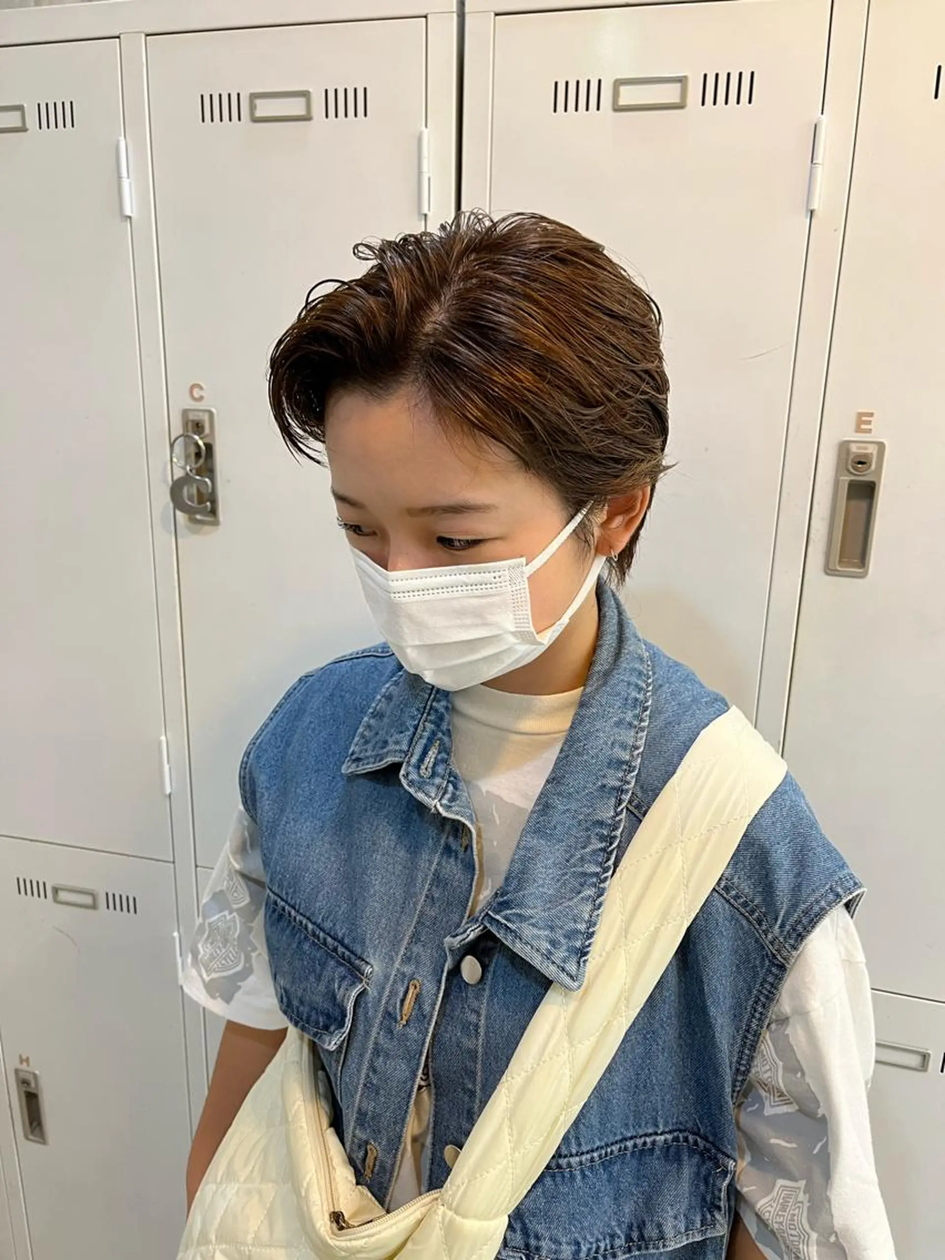 ショート カラー パーマ ヘアアレンジ メンズ 💎髪質改善特化💎 RUITOのヘアスタイル