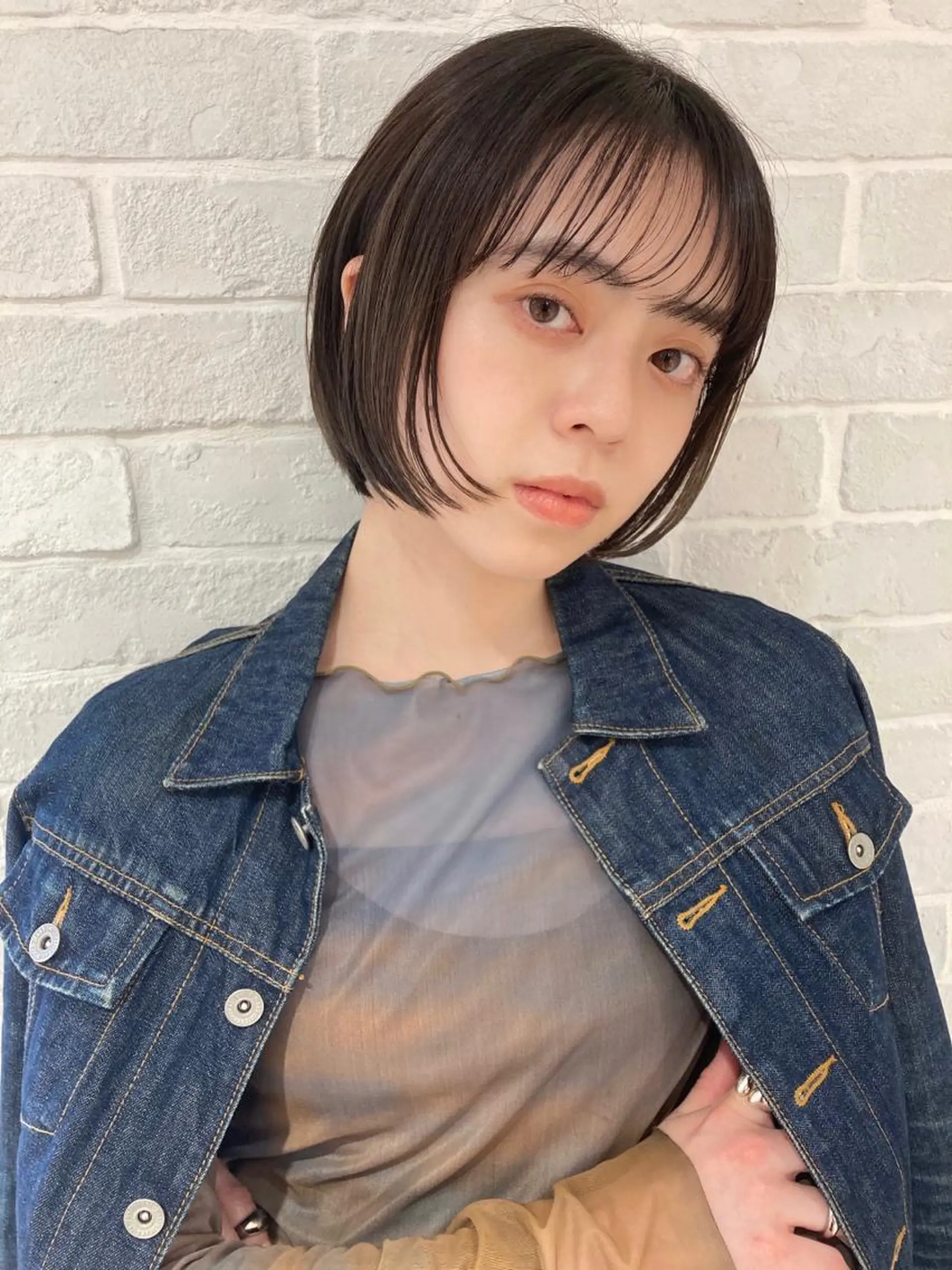 ショート カット トリートメント レイヤー/メンズ 竹田凪儀のヘアスタイル