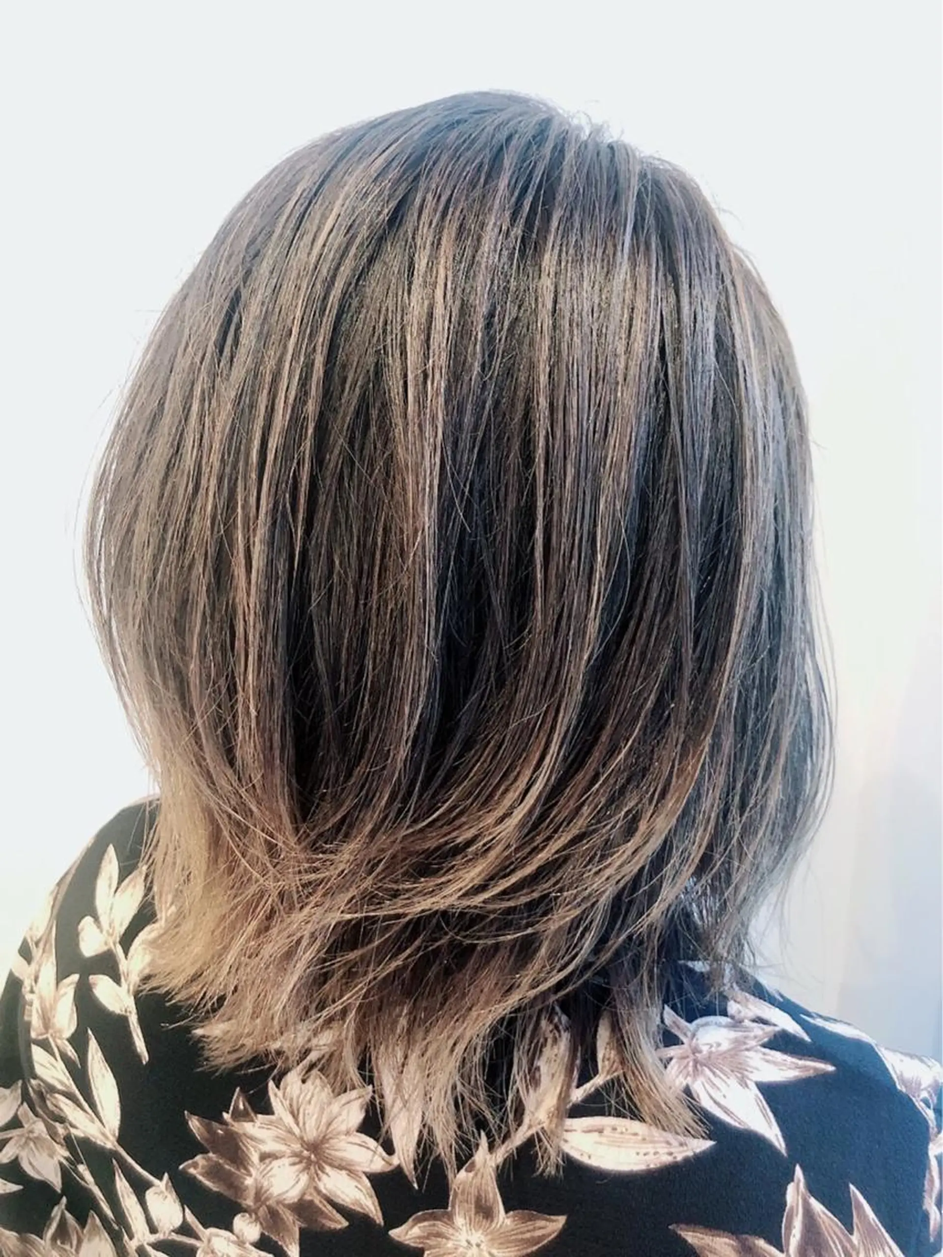 ミディアム カラー カット ヘアカラー トリートメント Fan.ray⭐️ 松永拓巳のヘアスタイル