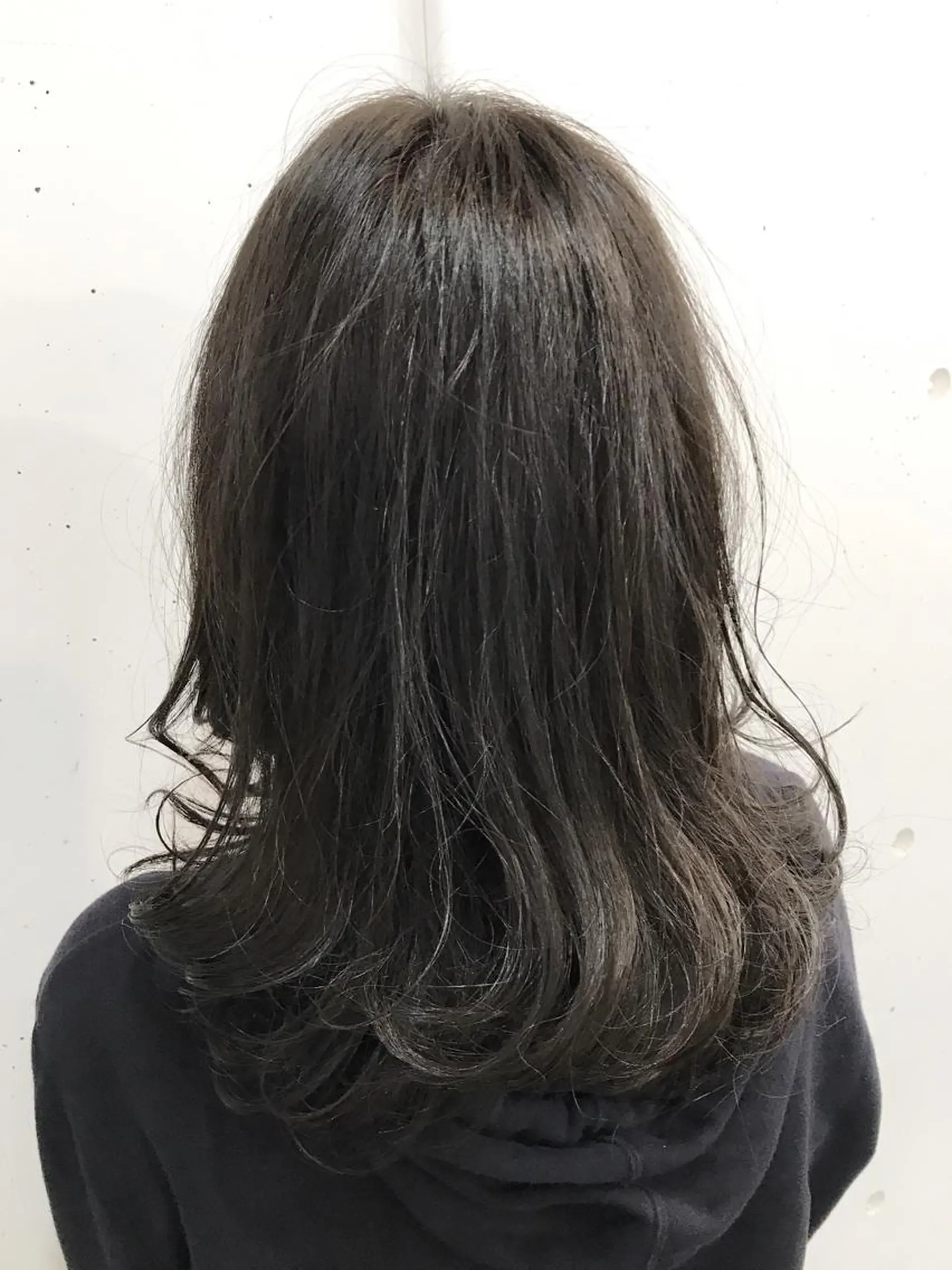 カラー ブリーチ ブリーチなしカラー カット ヘアカラー トリートメント ヘッドスパ グレージュ/髪質改善 Yamato.hのヘアスタイル