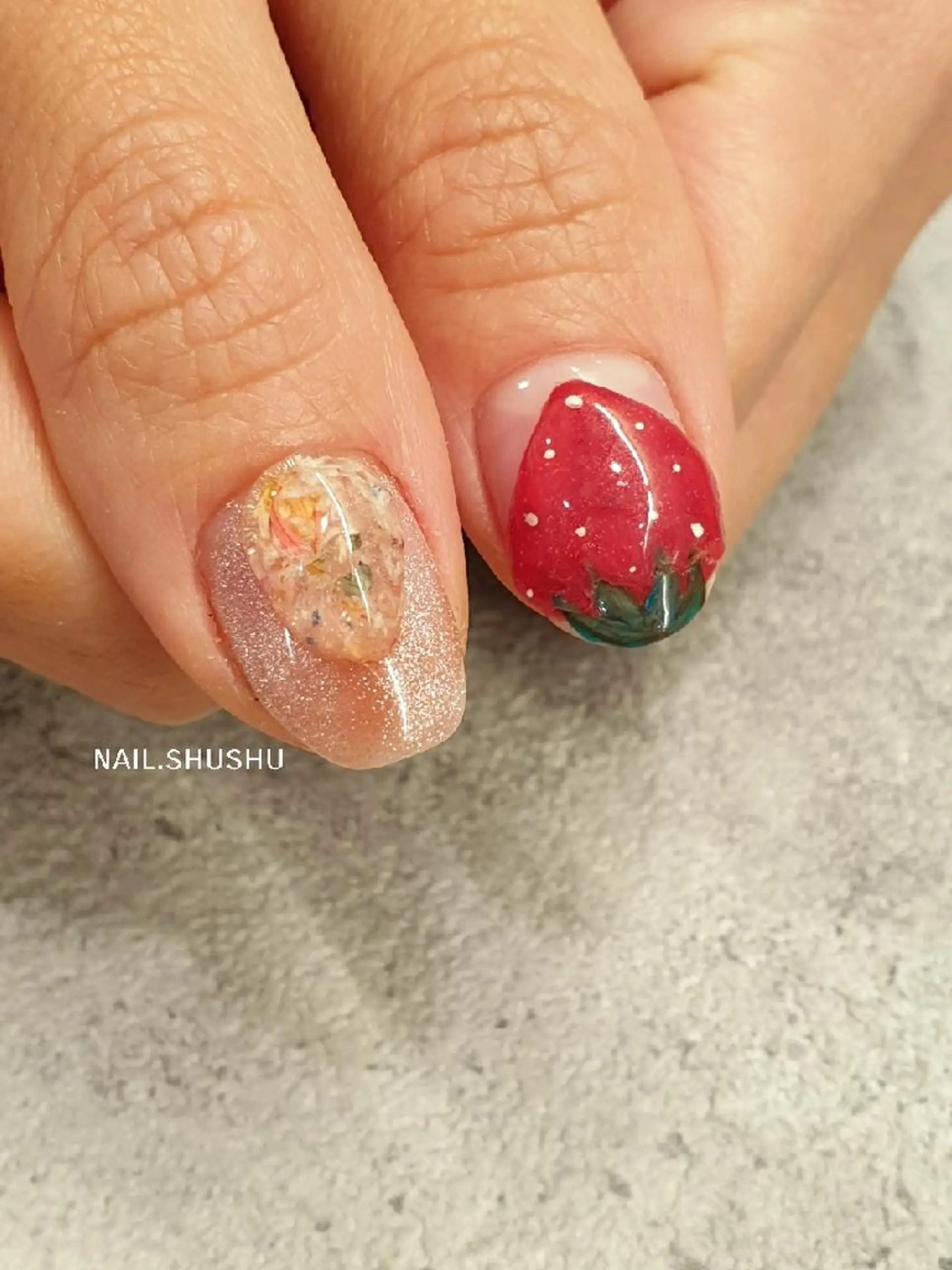 ネイル 3dパーツ/流行り 👧shushu❤️のネイルデザイン