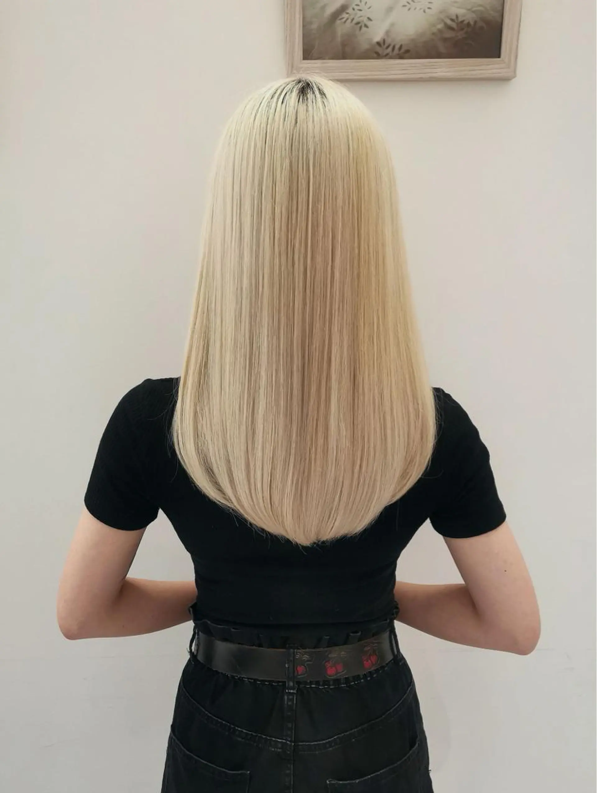 セミロング カット ヘアカラー 中西倖 トップスタイリストのヘアスタイル