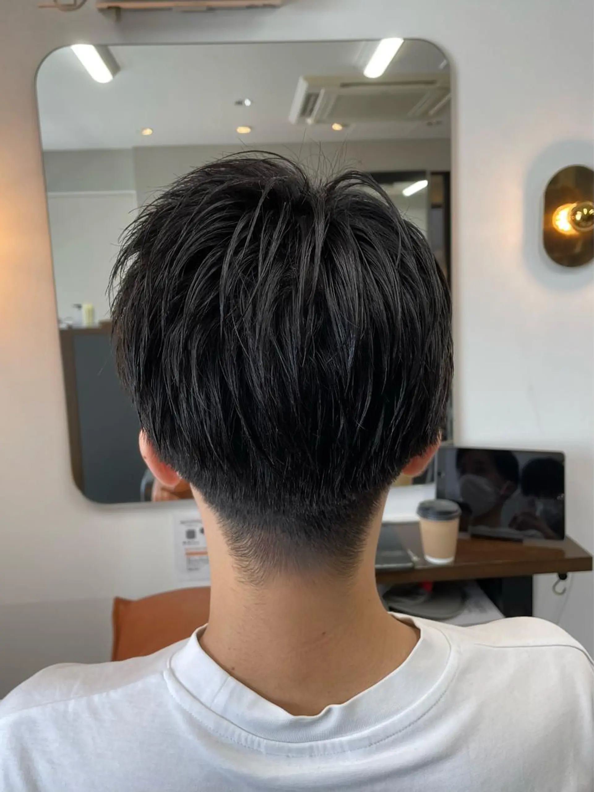 ショート メンズ 守屋 寿哉のヘアスタイル