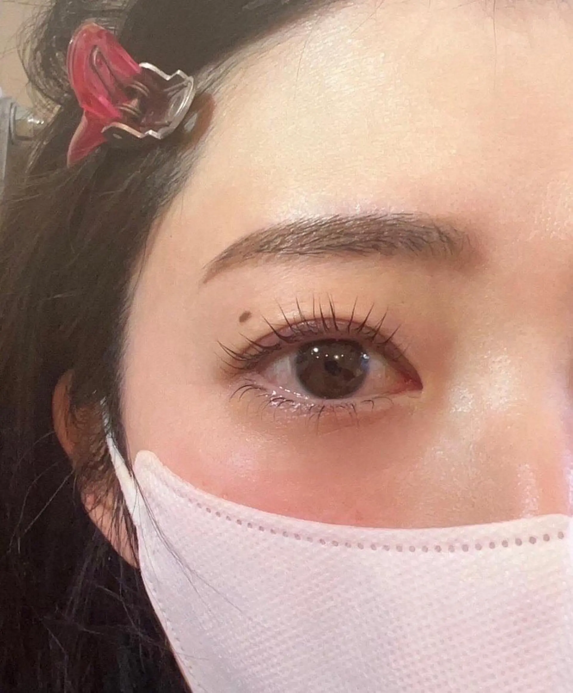 マツエク・マツパ パリジェンヌラッシュリフト まつげパーマ 一重×まつ毛パーマ まつパマツエク/眉 副店長RIOKOの眉毛・アイブロウイメージ