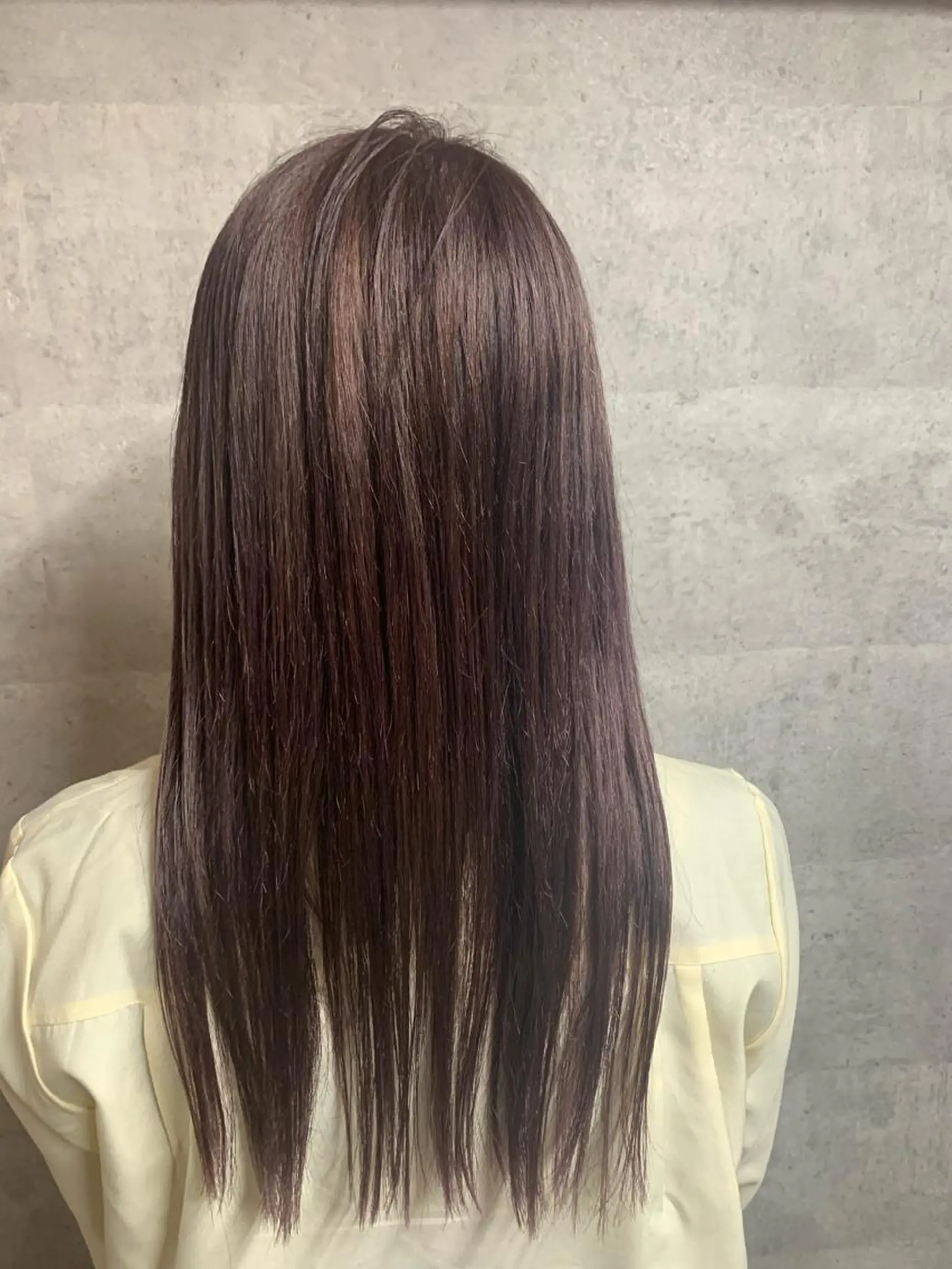 ロング カラー 島守 桃香のヘアスタイル