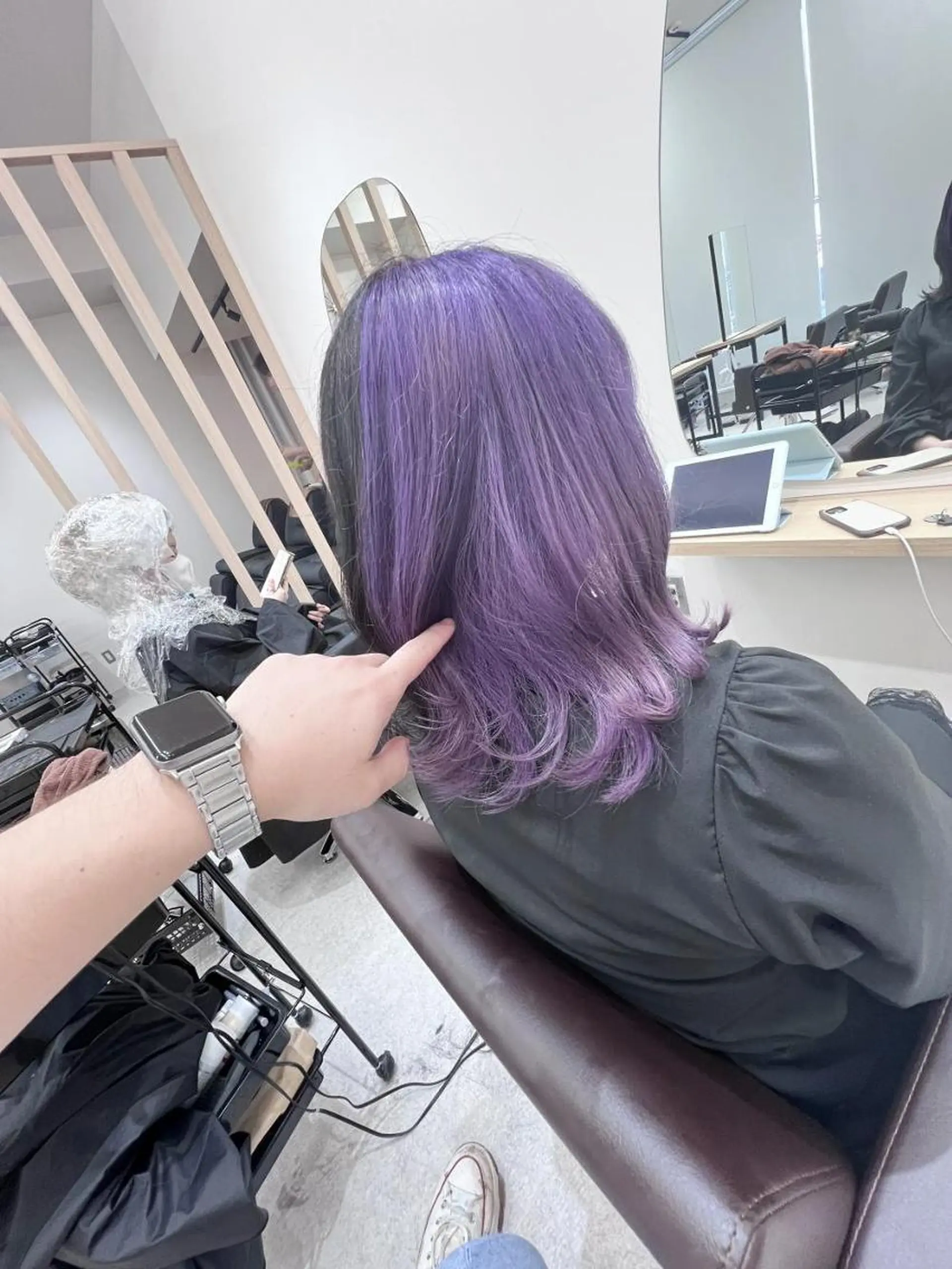 ミディアム カラー ✨【公式】 juhl.横浜✨のヘアスタイル