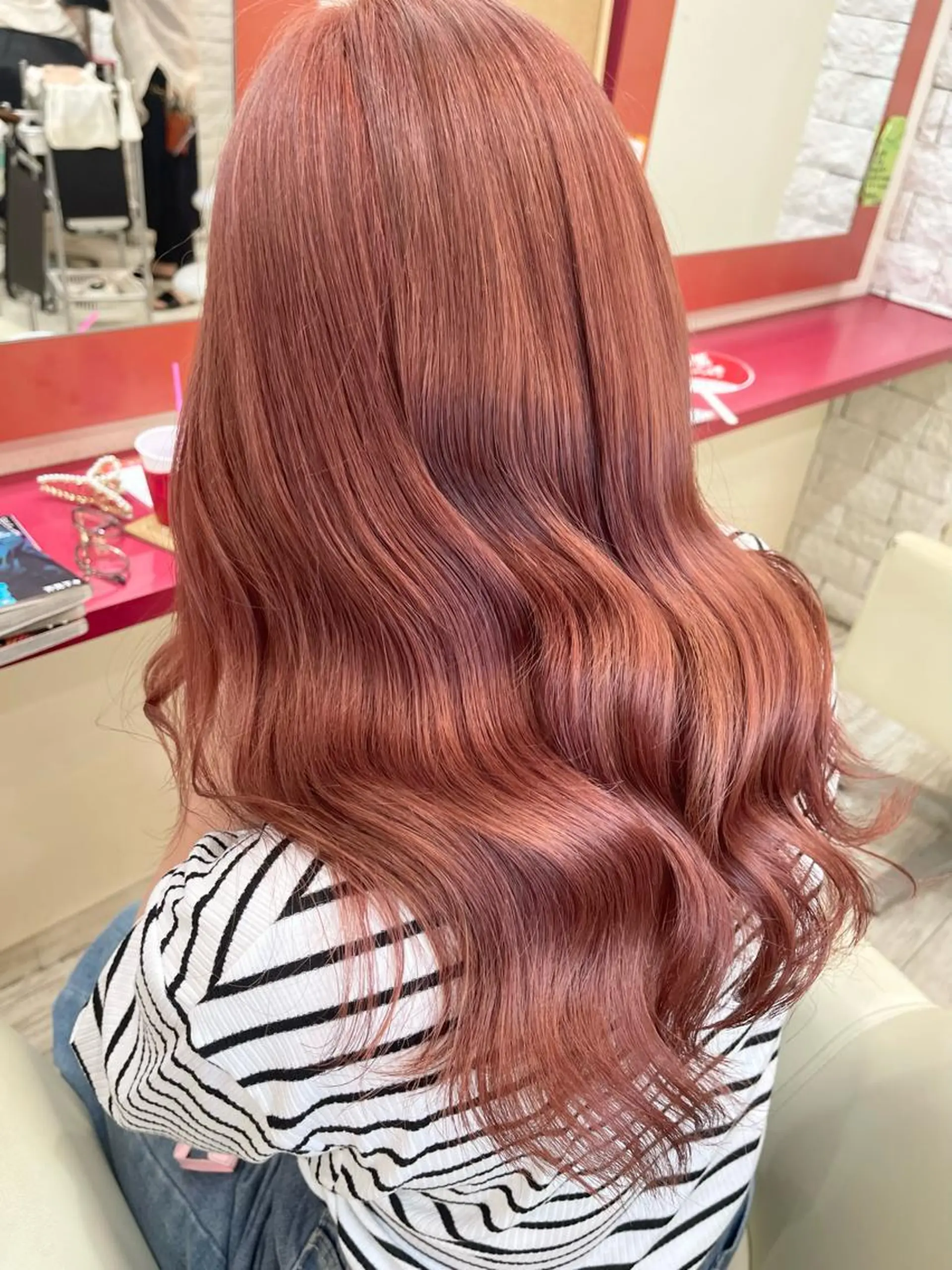 カラー ベージュカラー ピンクカラー ピンクベージュ カット ヘアカラー トリートメント 名古屋のピンク好き かずくん🦩のヘアスタイル