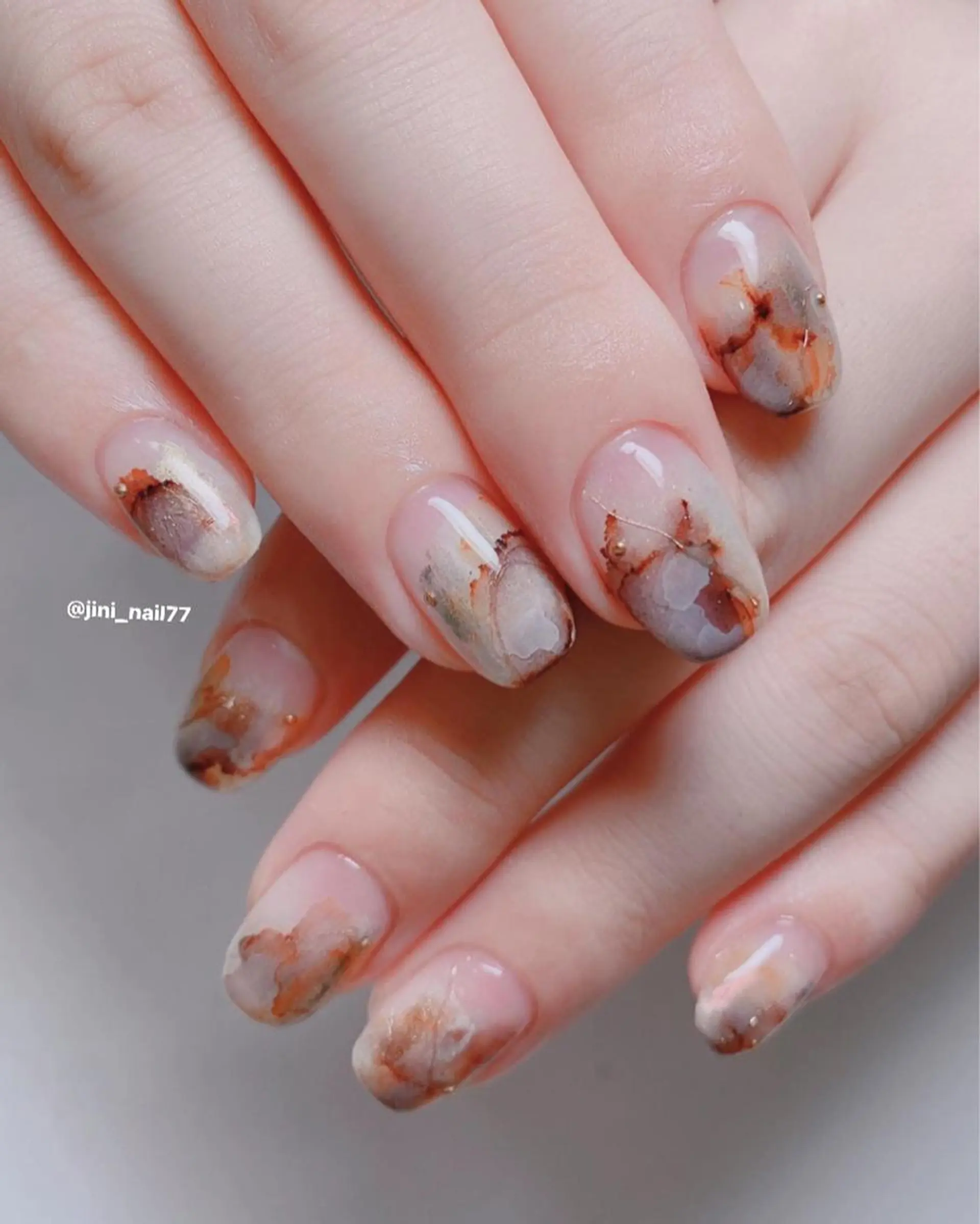 ネイル ハンドネイル JINI NAIL所属・ジニ ネイルのネイルデザイン