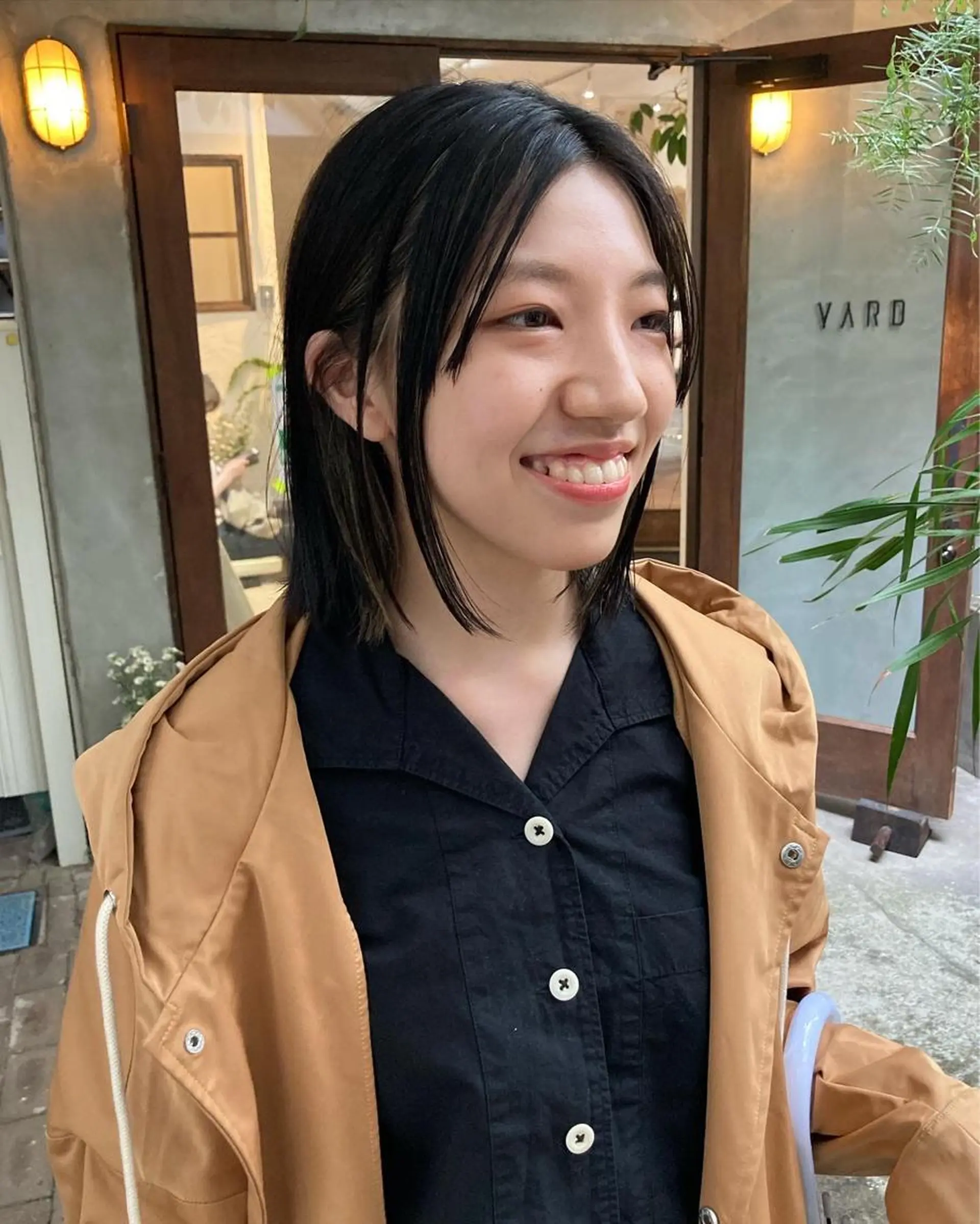 ショート ハイライト 金田 夏野のヘアスタイル