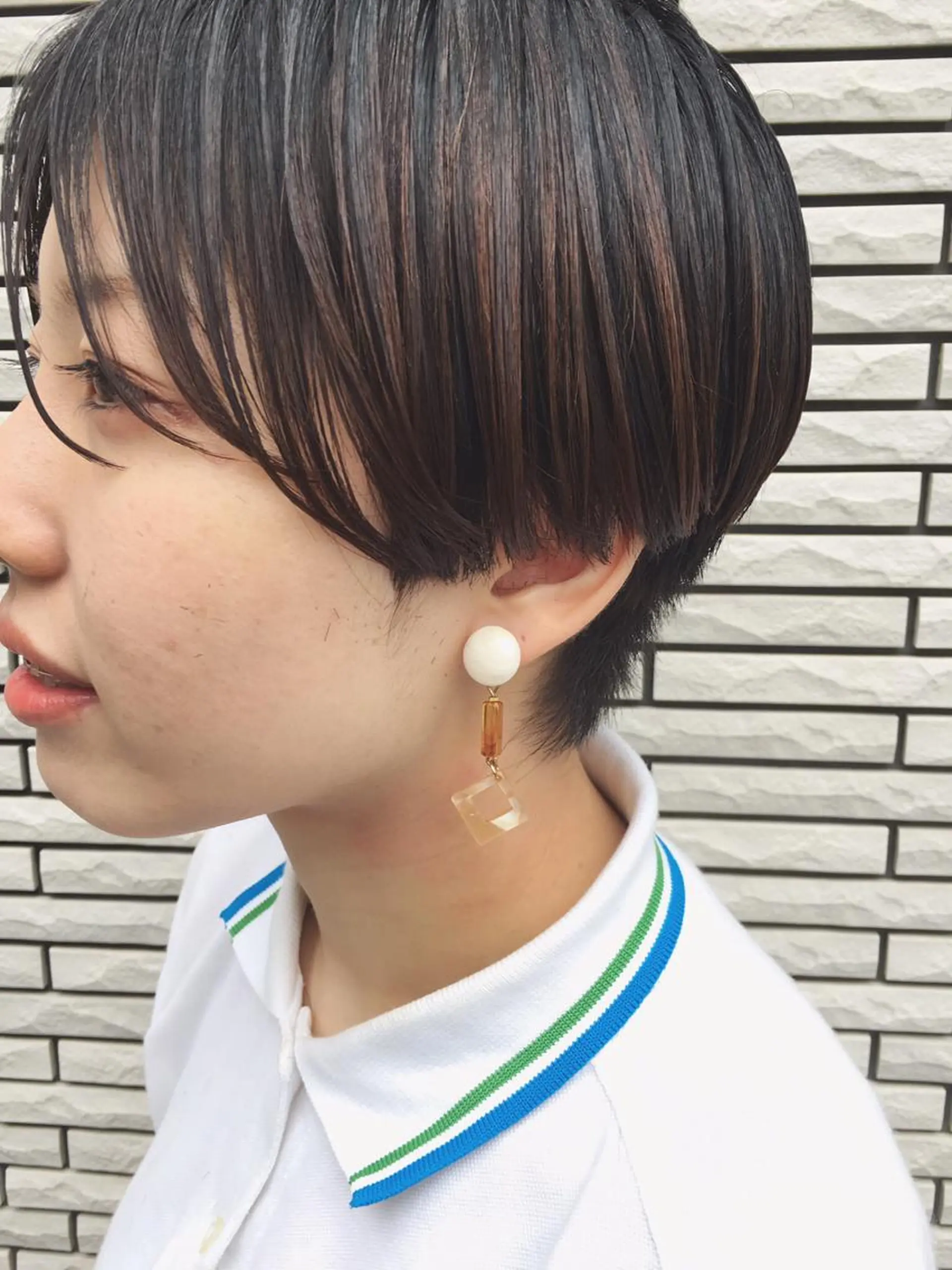 ショート カット 酒井 麻里のヘアスタイル