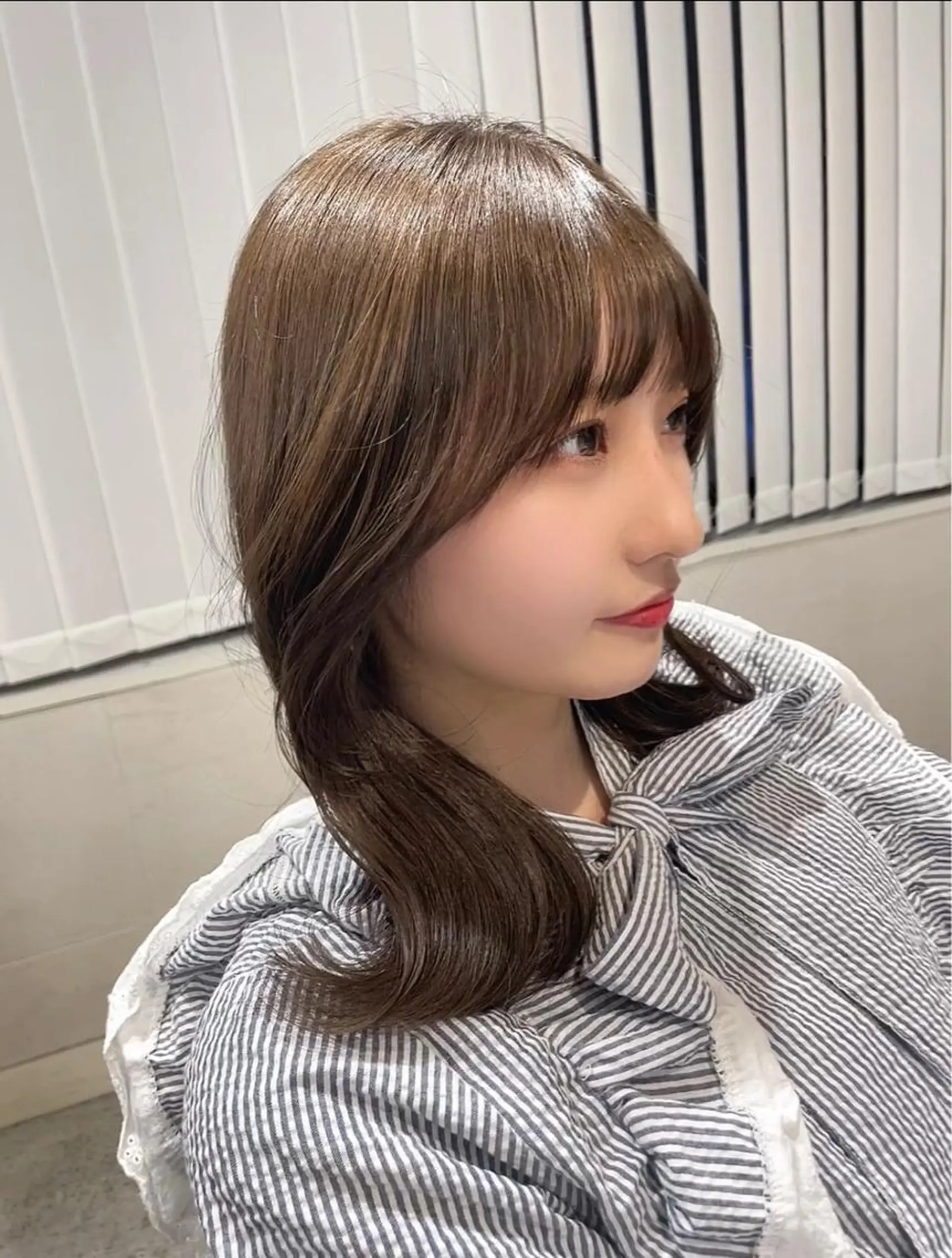 ミディアム レイヤーカット 似合わせ/レイヤー /顔まわり/池田歩樹のヘアスタイル