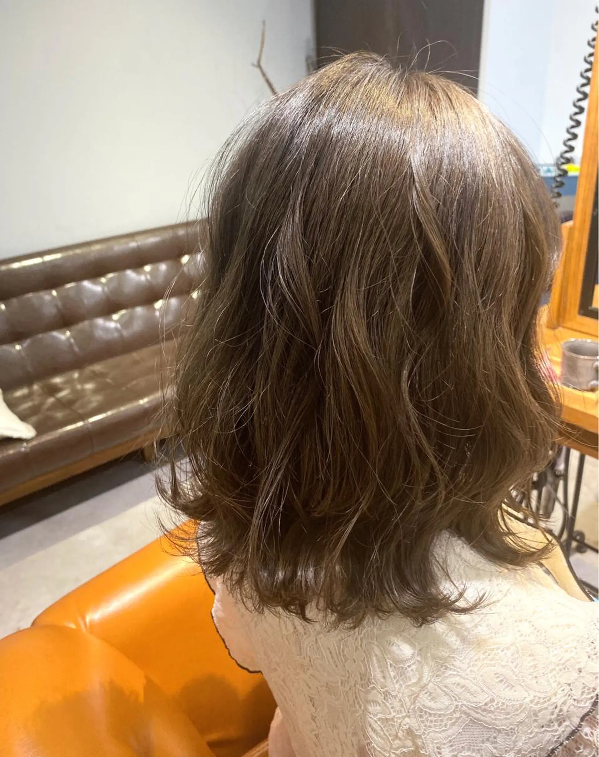 ミディアム カット ヘアカラー AUBEHAIRpeony所属・山形酸性ストレート 古川✂︎のヘアスタイル