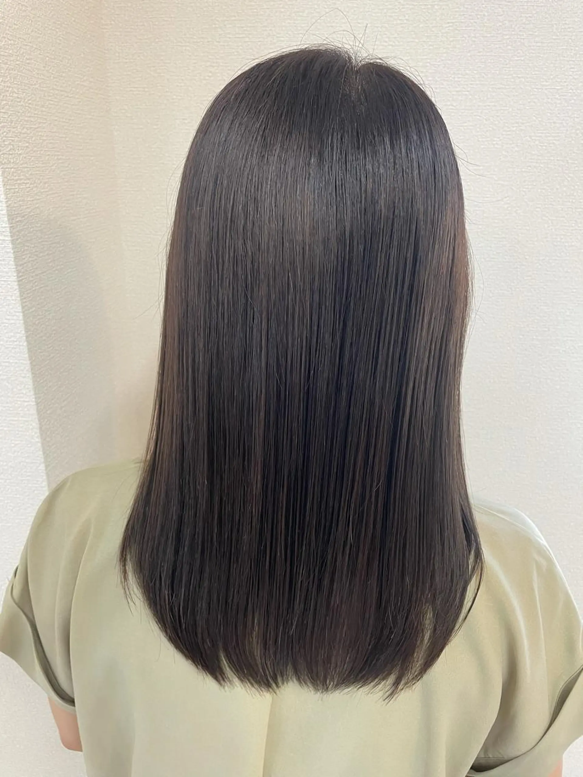 ミディアム カラー ケアブリーチ /髪質 改善/古橋圭史郎のヘアスタイル