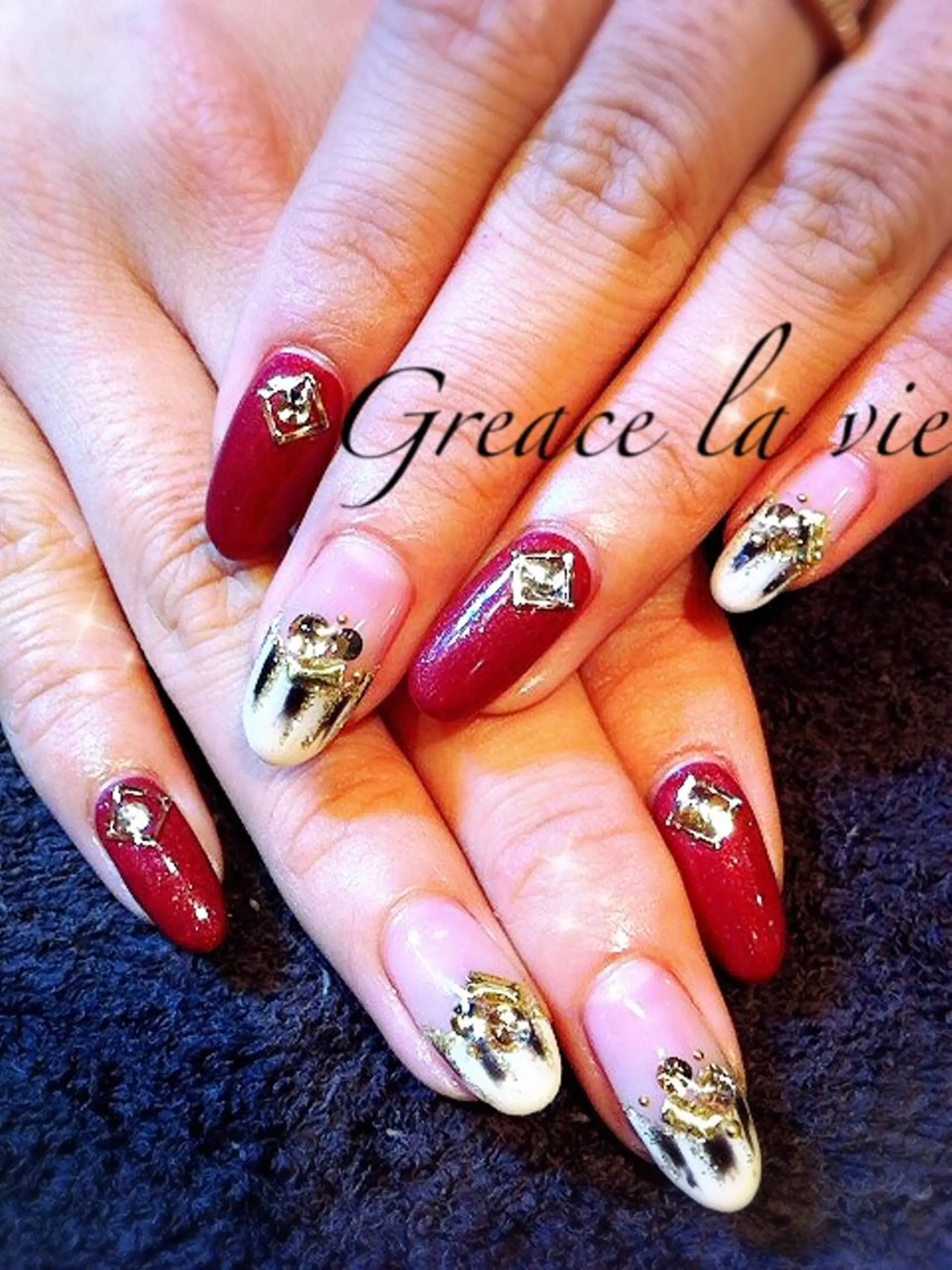 ロング ネイル Greace la vie所属・Greace  la vieのネイルデザイン