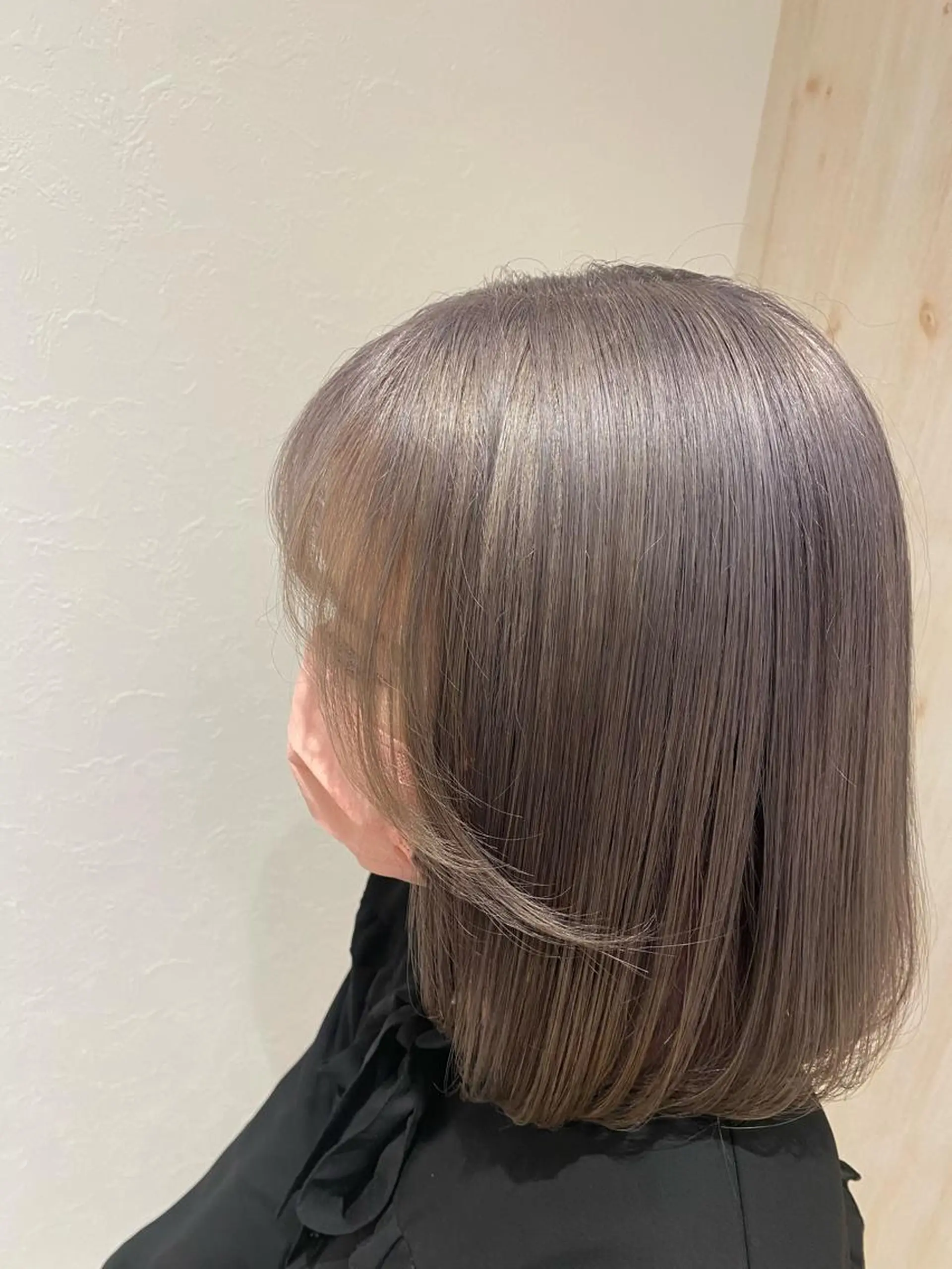 ミディアム カラー ヘアカラー トリートメント ベレーザ渋谷所属・🦋ハイトーン・髪質 改善🦋成嶋 朋希のヘアスタイル