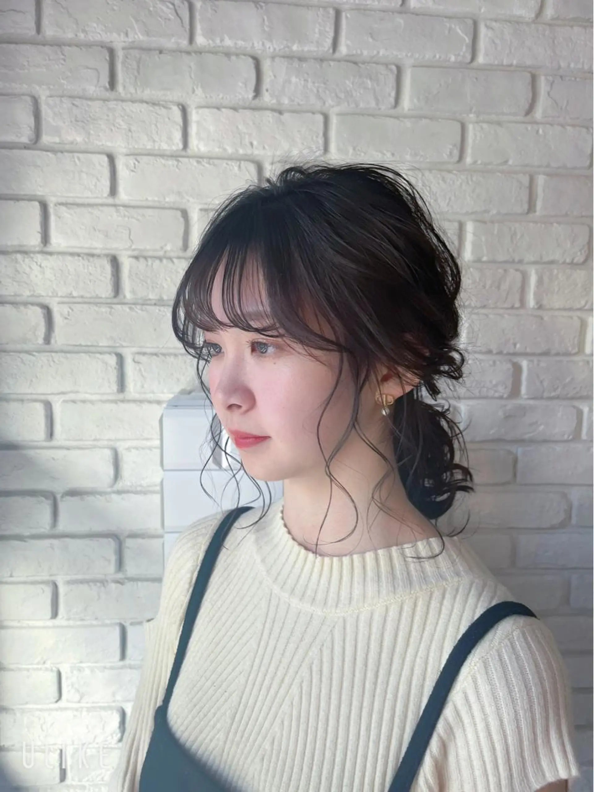 ヘアアレンジ カット トリートメント 髪質改善/縮毛矯正 艶カラー/珠聡のヘアスタイル