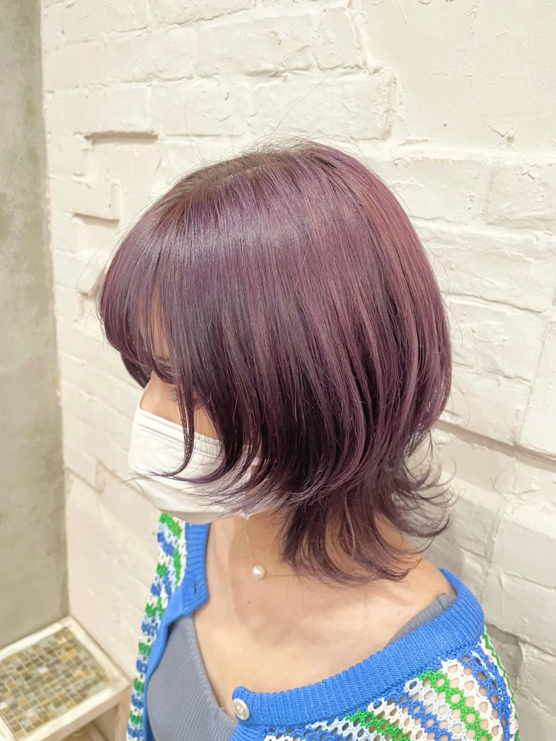 ショート カラー ヘアアレンジ カット ヘアカラー トリートメント 【ピンク/韓国ヘア/ ヘアセット】亜海のヘアスタイル