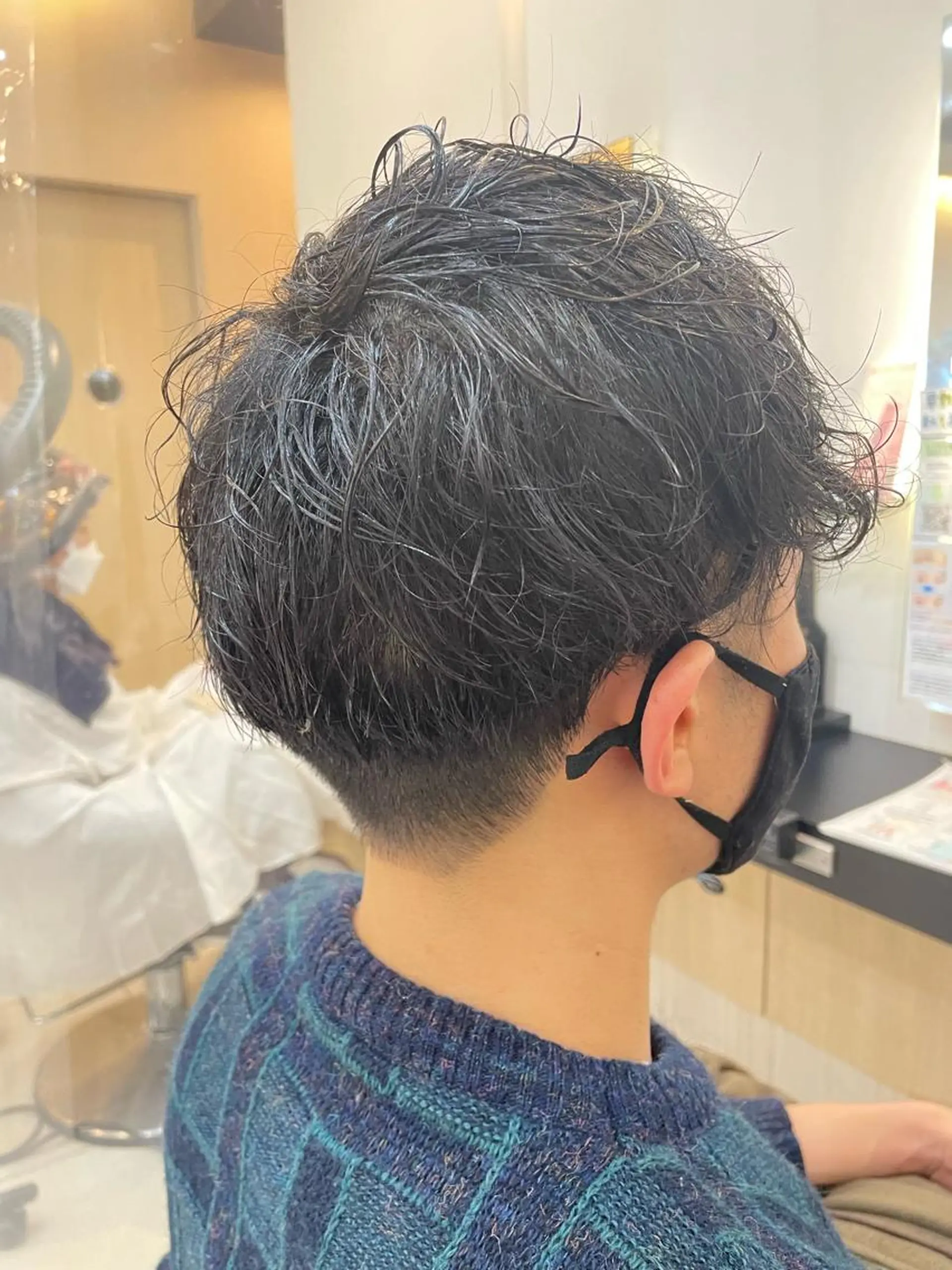 ショート パーマ メンズ カット パーマ リリー /Men's/パーマのヘアスタイル