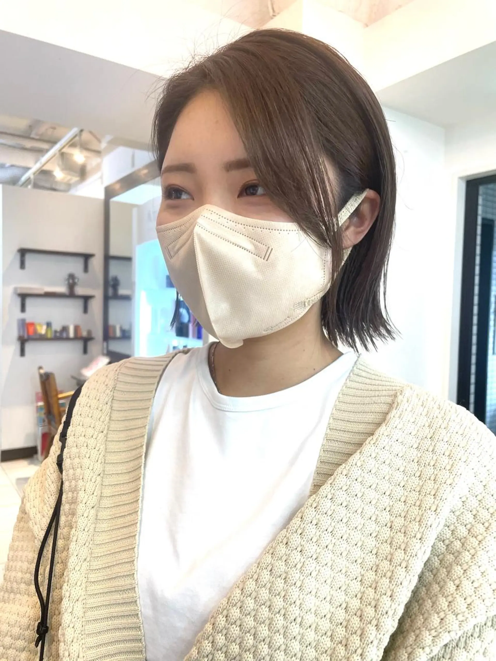 ミディアム 美容学生必見❣️お得 クーポン有り💓池辺のヘアスタイル