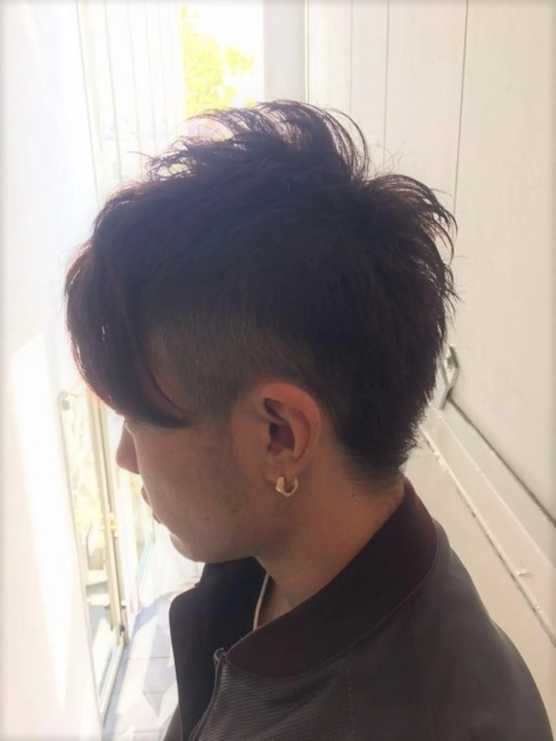 ショート メンズ ショートヘア パピヨンロゼ メイ 髪質改善/酸性のヘアスタイル