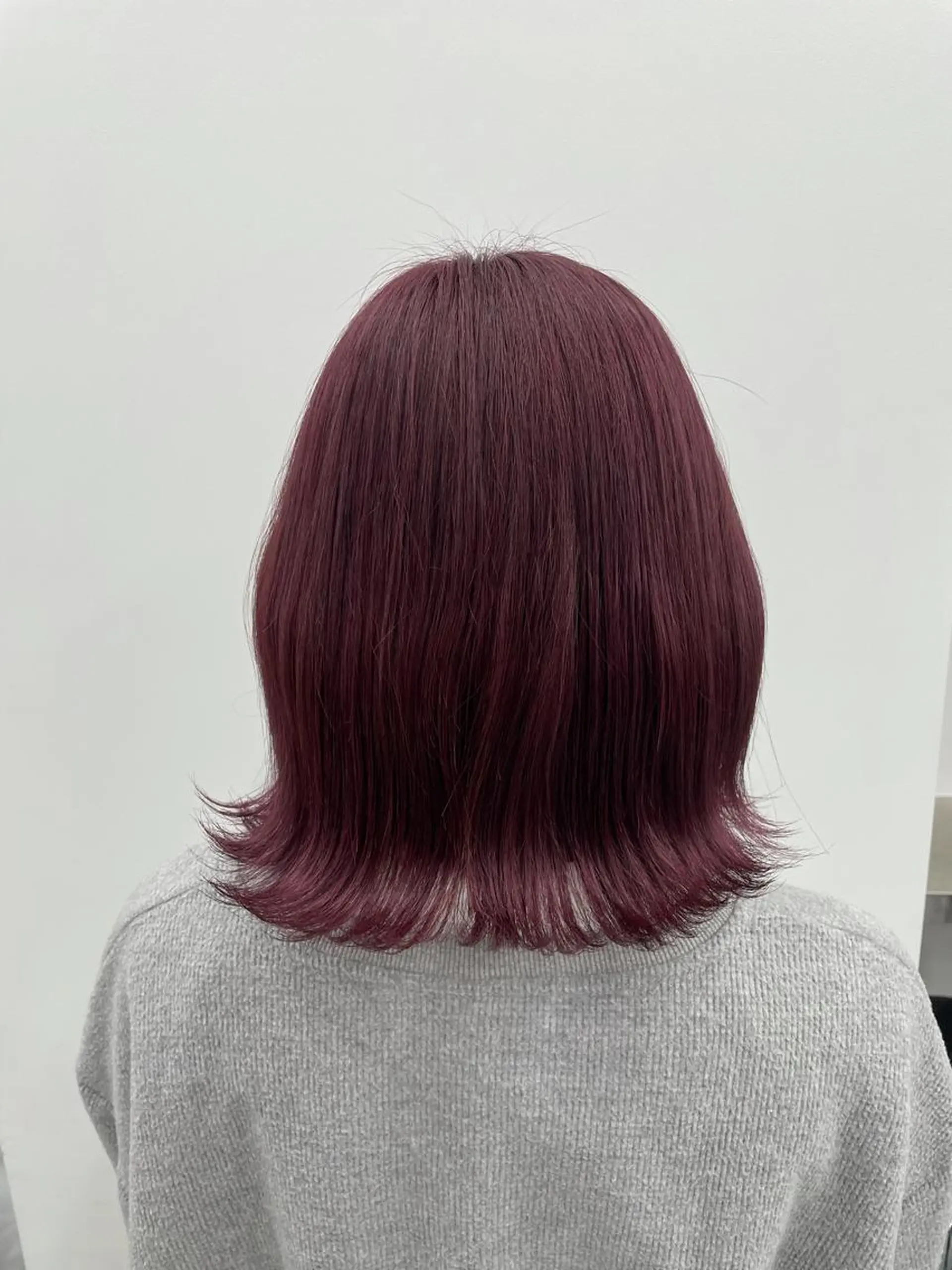 ミディアム カラー ヘアアレンジ salowin新宿East3階所属・艶美髪/髪質改善 /縮毛矯正/木元渓太のヘアスタイル