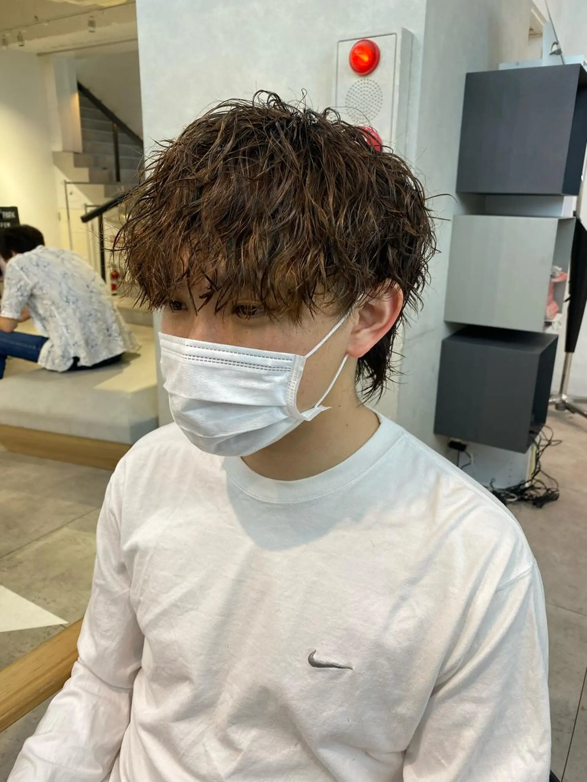 パーマ メンズ 新宿【メンズパーマ】 塩澤太一のヘアスタイル