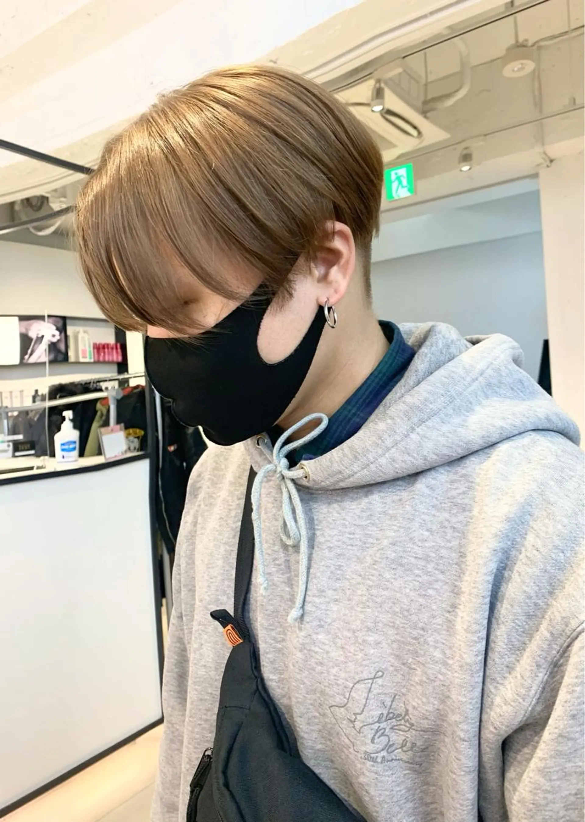 ショート カラー ベージュカラー カット ヘアカラー Kureha/ネイル トレンドヘアのヘアスタイル