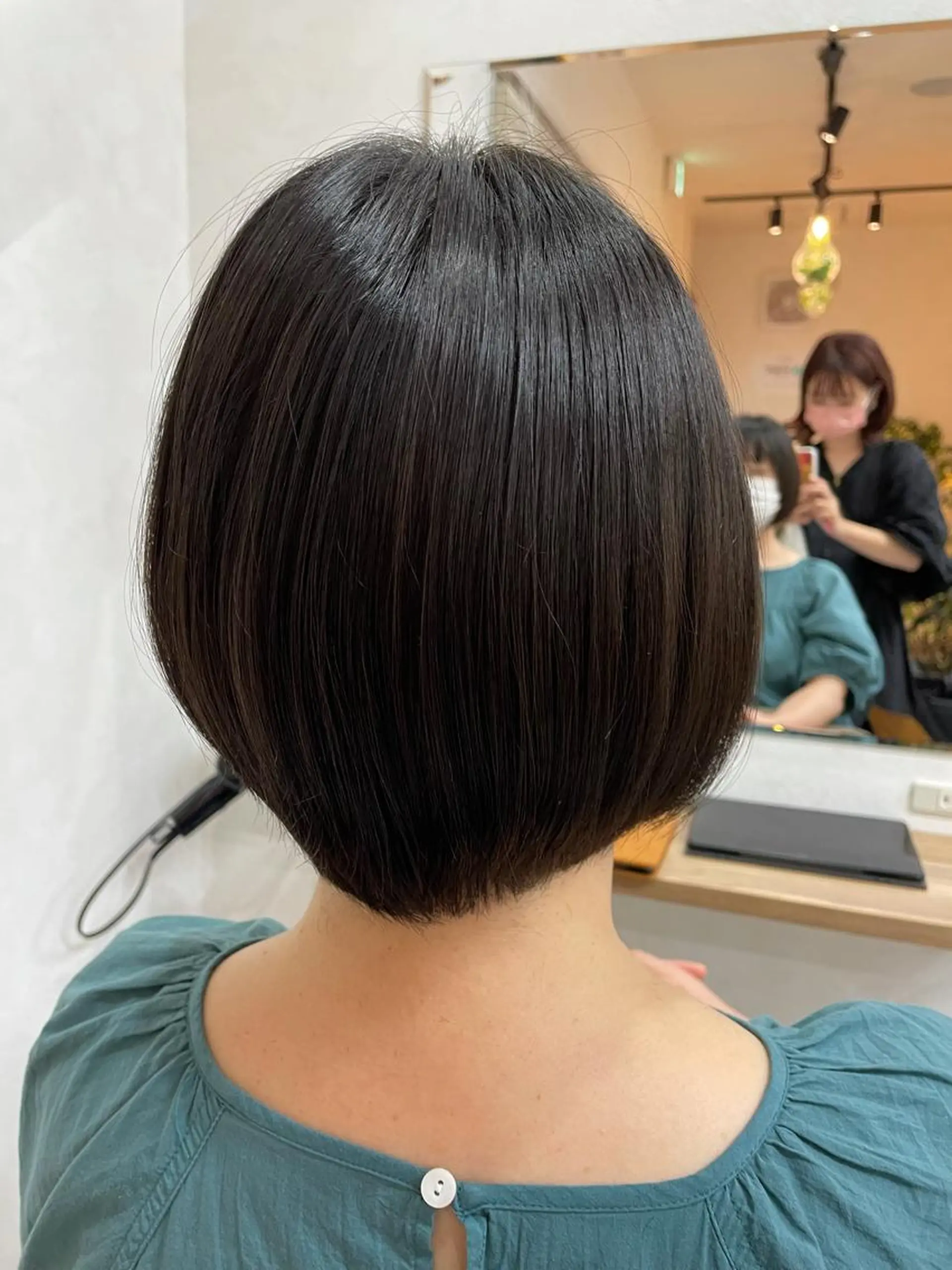 ショート パーマ 縮毛矯正 骨格、カラー診断士 ✂️淡中円花のヘアスタイル