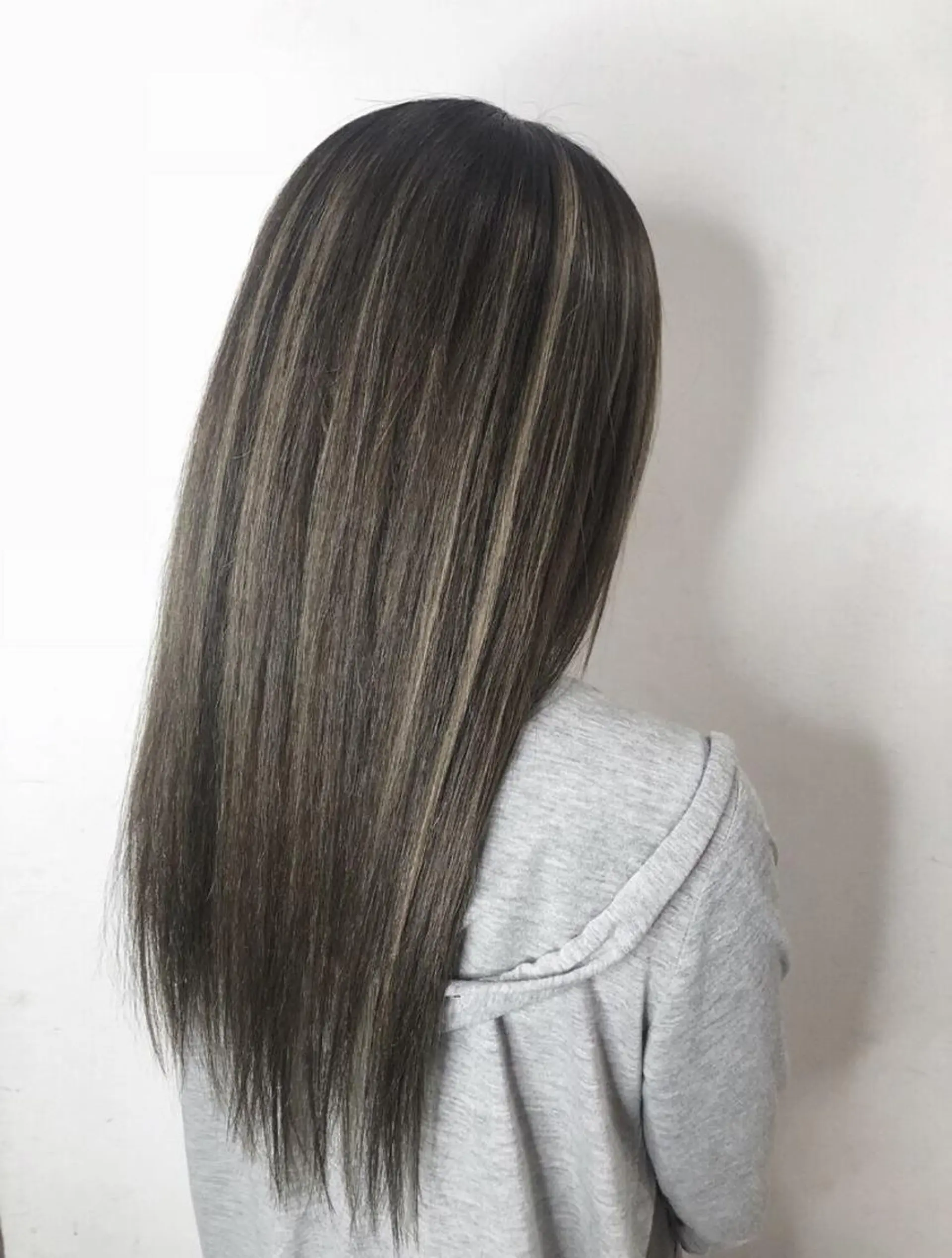 ロング カラー カット 縮毛矯正 トリートメント SOURCE 堺東のヘアスタイル