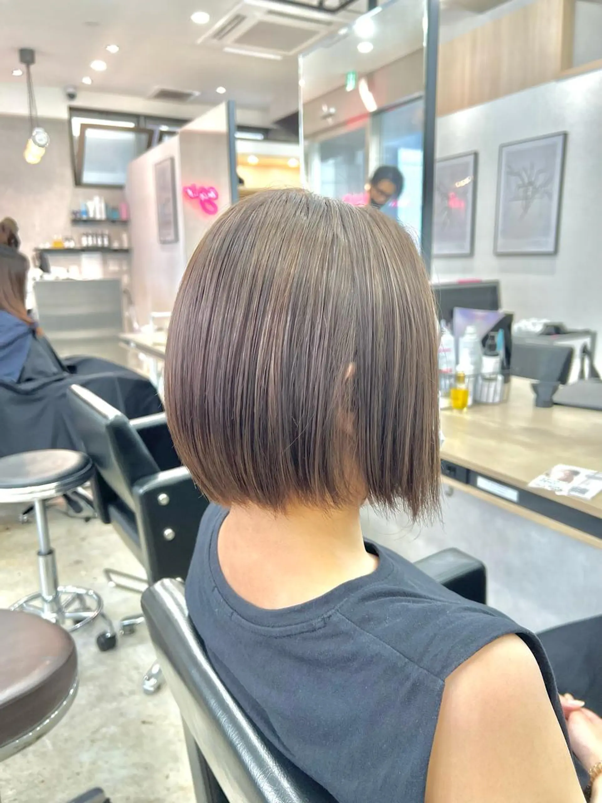 ショート ヘアカラー トリートメント 🏝メンズカット特化 赤羽🏝SHOのヘアスタイル