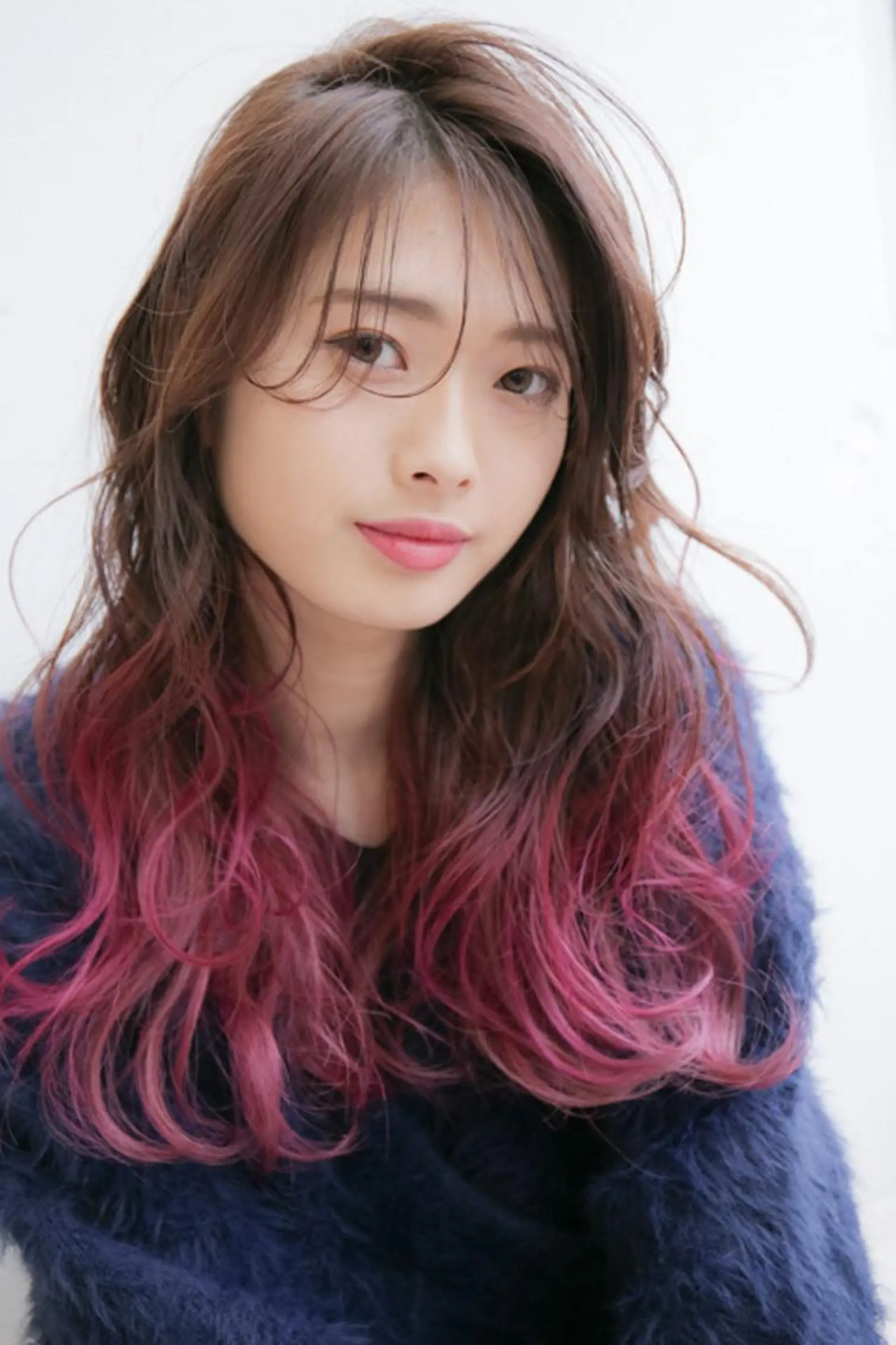 ロング 顔周りカット hair teria ryu 大塚のヘアスタイル