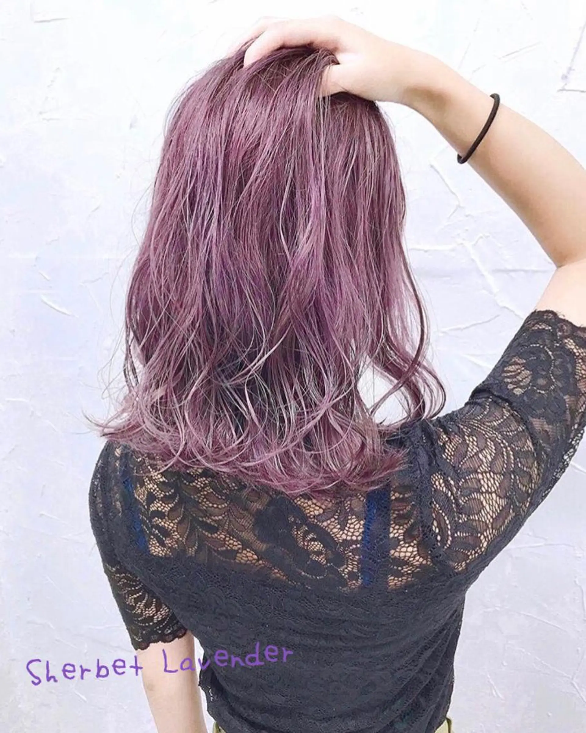 セミロング カラー 韓国ヘア&透けカラー keita🇰🇷のヘアスタイル