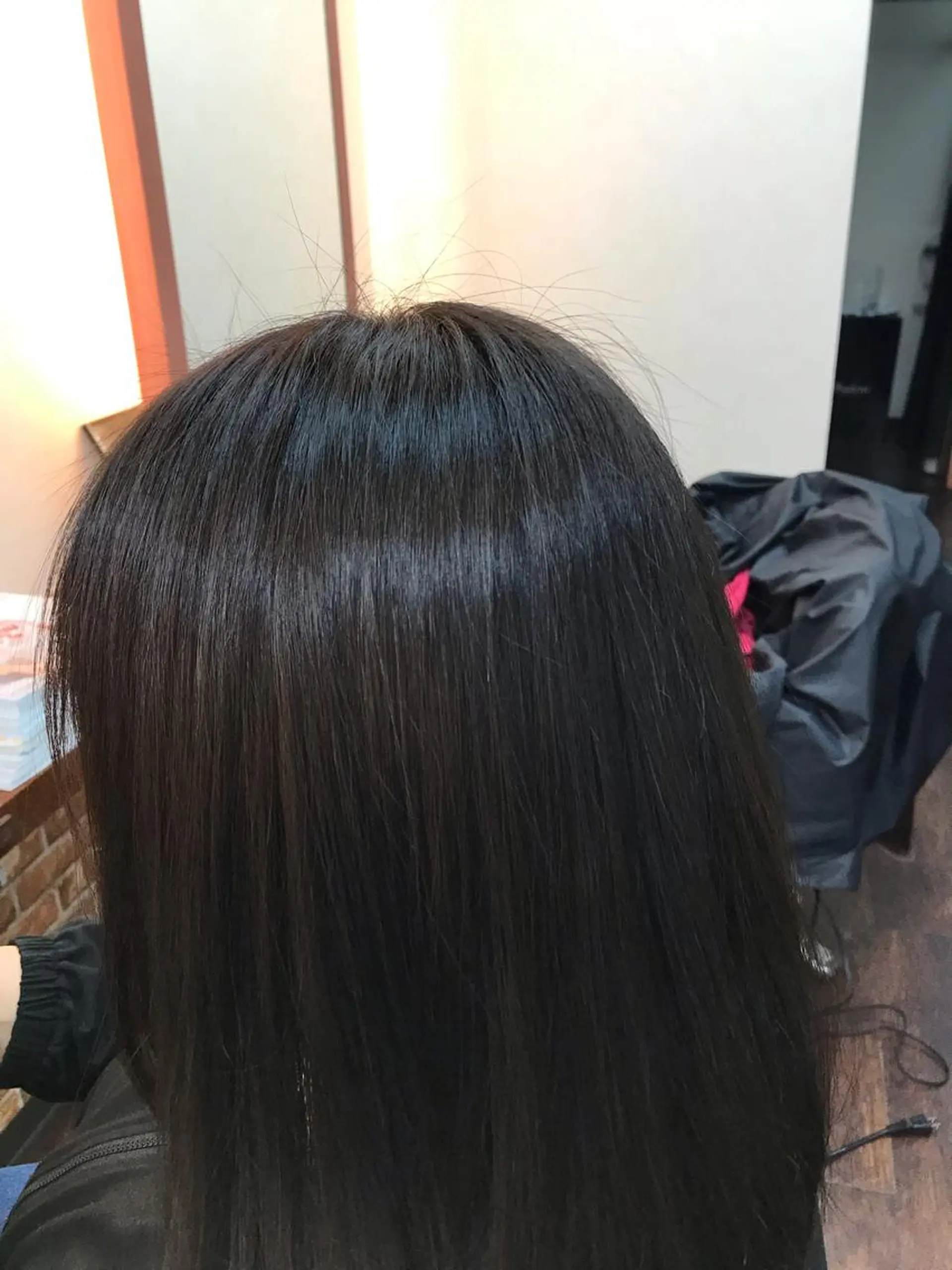 セミロング パーマ 桧山 真のヘアスタイル