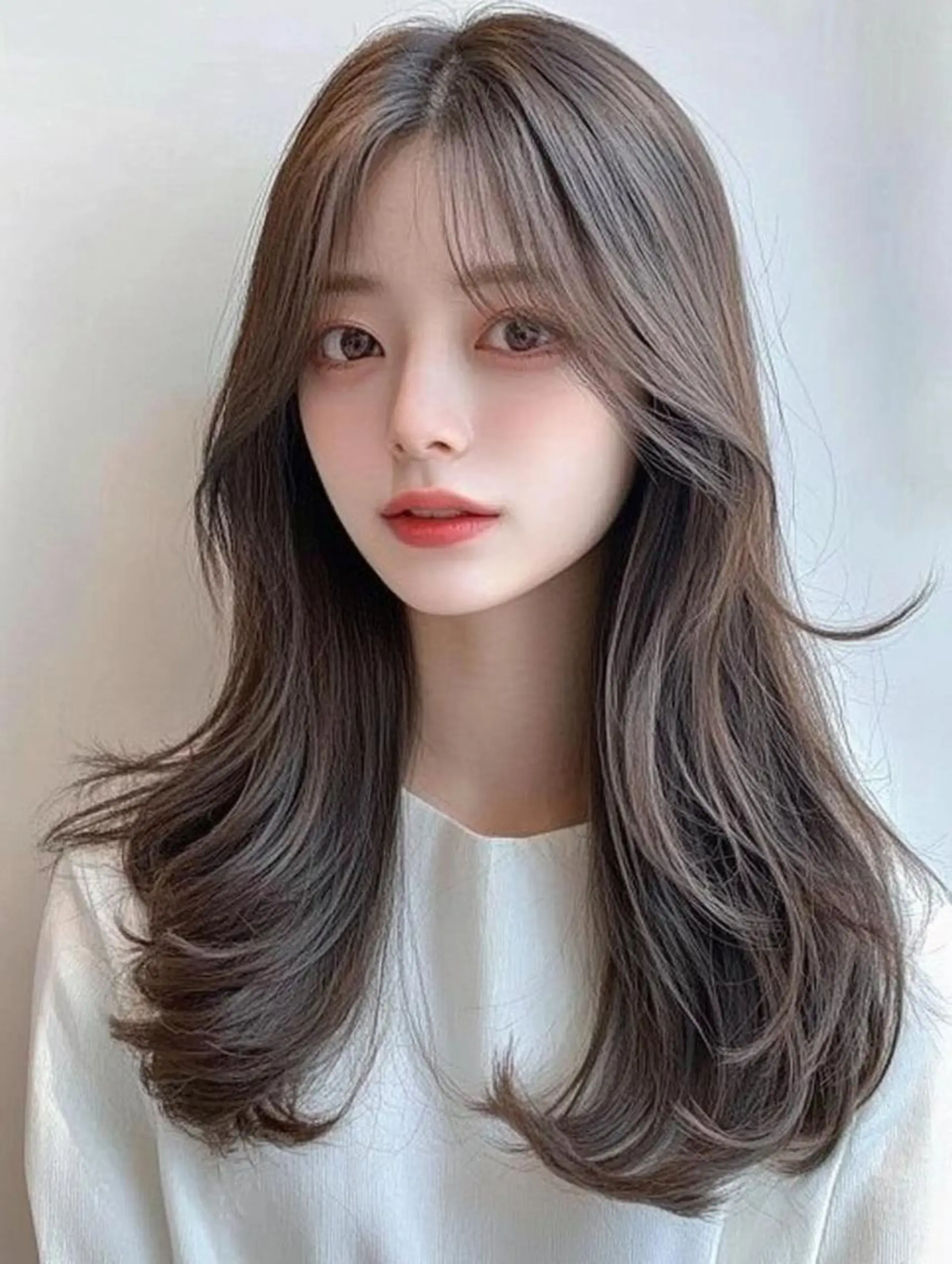 セミロング カット ヘアカラー トリートメント 誠也/唯一無二の ルーツカラーのヘアスタイル