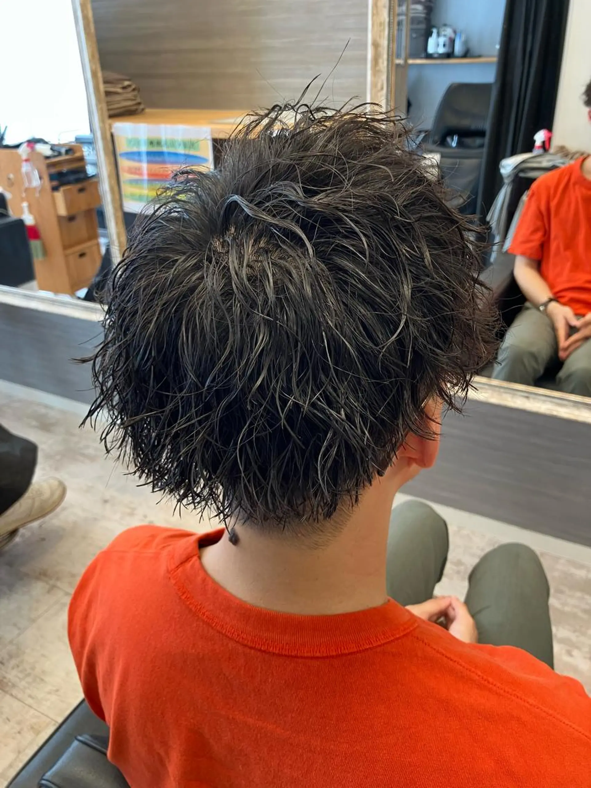 パーマ メンズ カット パーマ メンズ特化/パーマ/ フェードWATARUのヘアスタイル