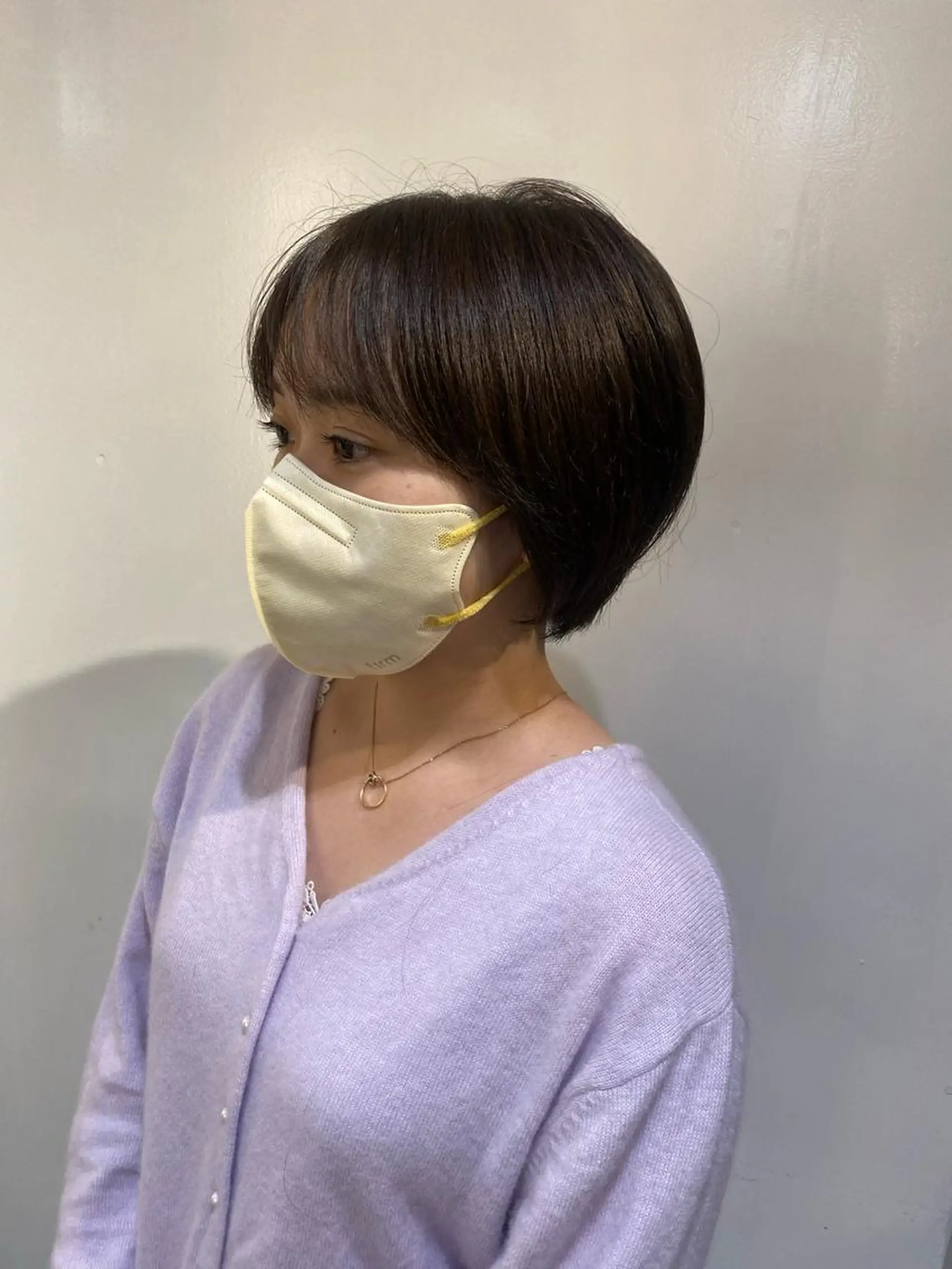 ショート 丸みショート ショートヘア カット ヘアカラー トリートメント 西山 恵太郎のヘアスタイル