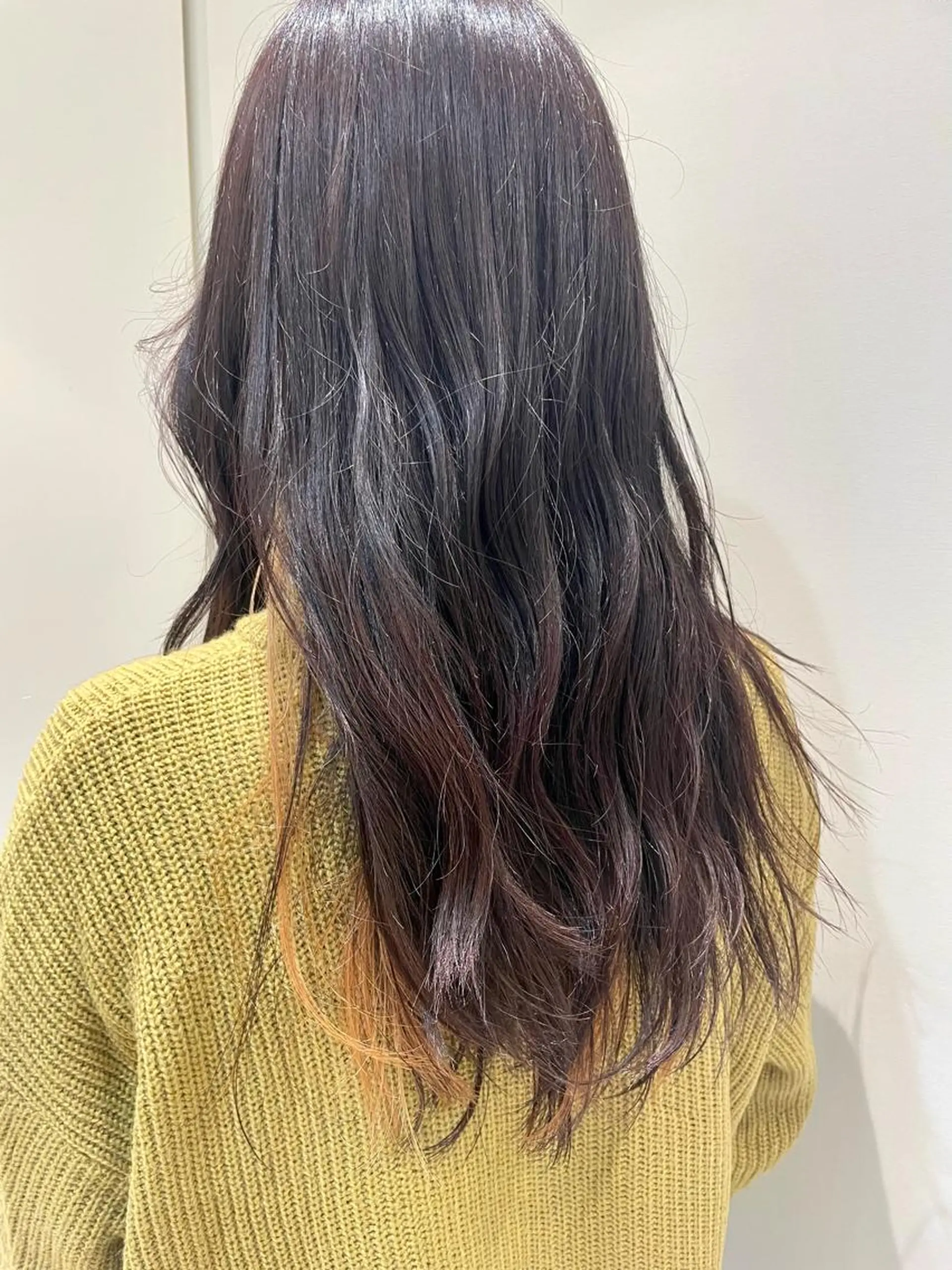 ロング カラー インナーカラー カット ヘアカラー トリートメント 韓国ヘアメイク🎀/ 縮毛矯正✨山本媛香のヘアスタイル