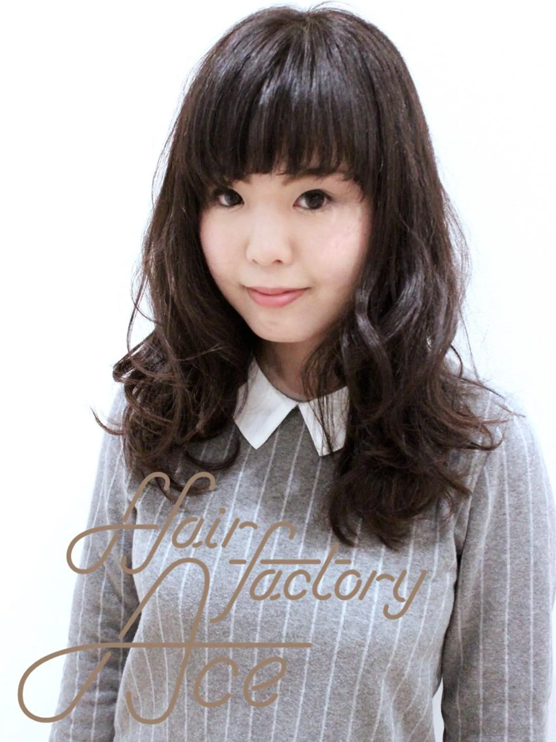 セミロング 所渉/韓国レイヤー /ウルフカットのヘアスタイル