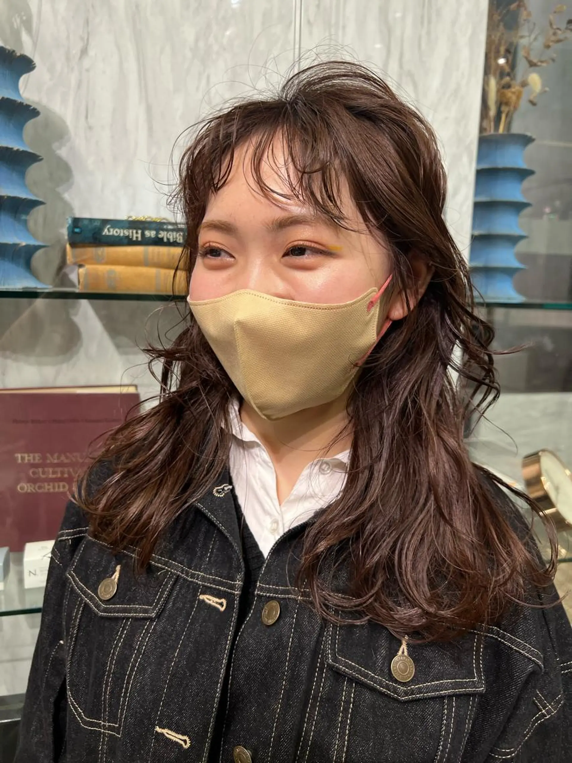 ロング パーマ パーマ ROBBY所属・松井美樹/似合わせ ガーリー・韓国のヘアスタイル