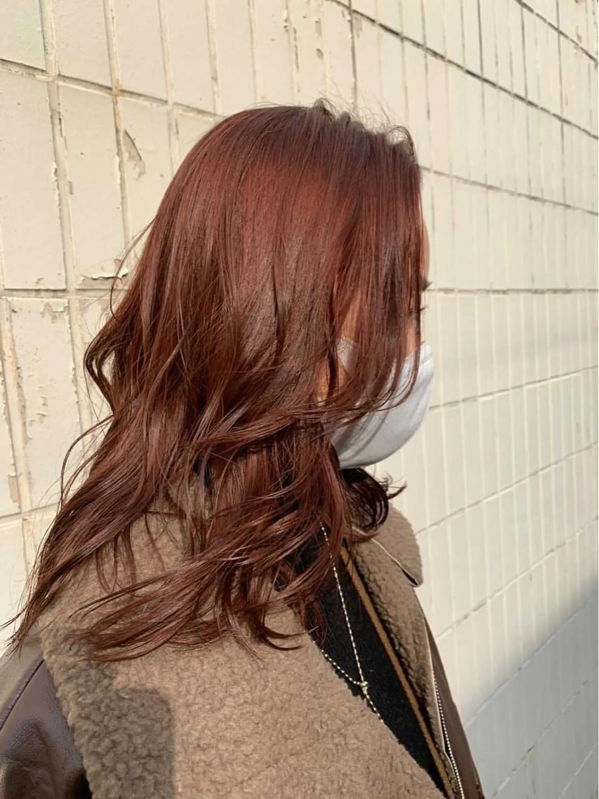 セミロング カラー 松永 梨央のヘアスタイル