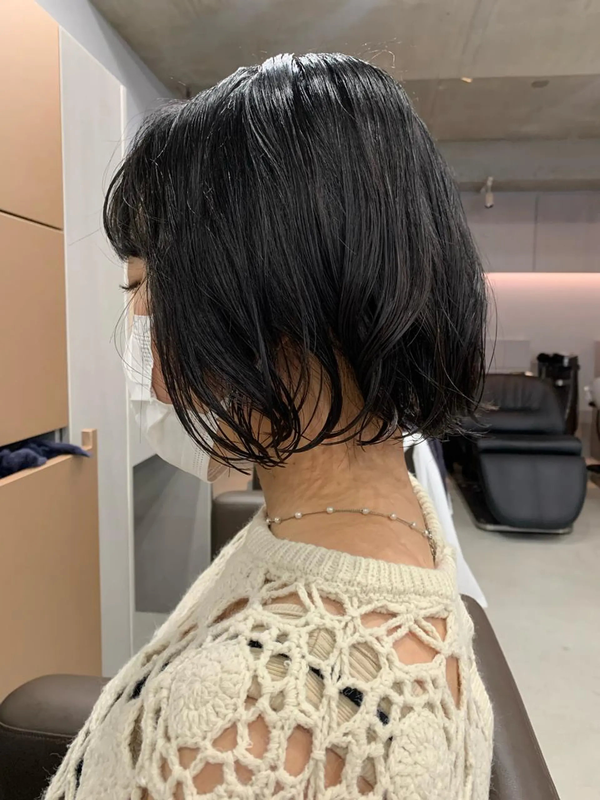 パーマ ボブパーマコテ巻き風 パーマNo1深江秀平のヘアスタイル