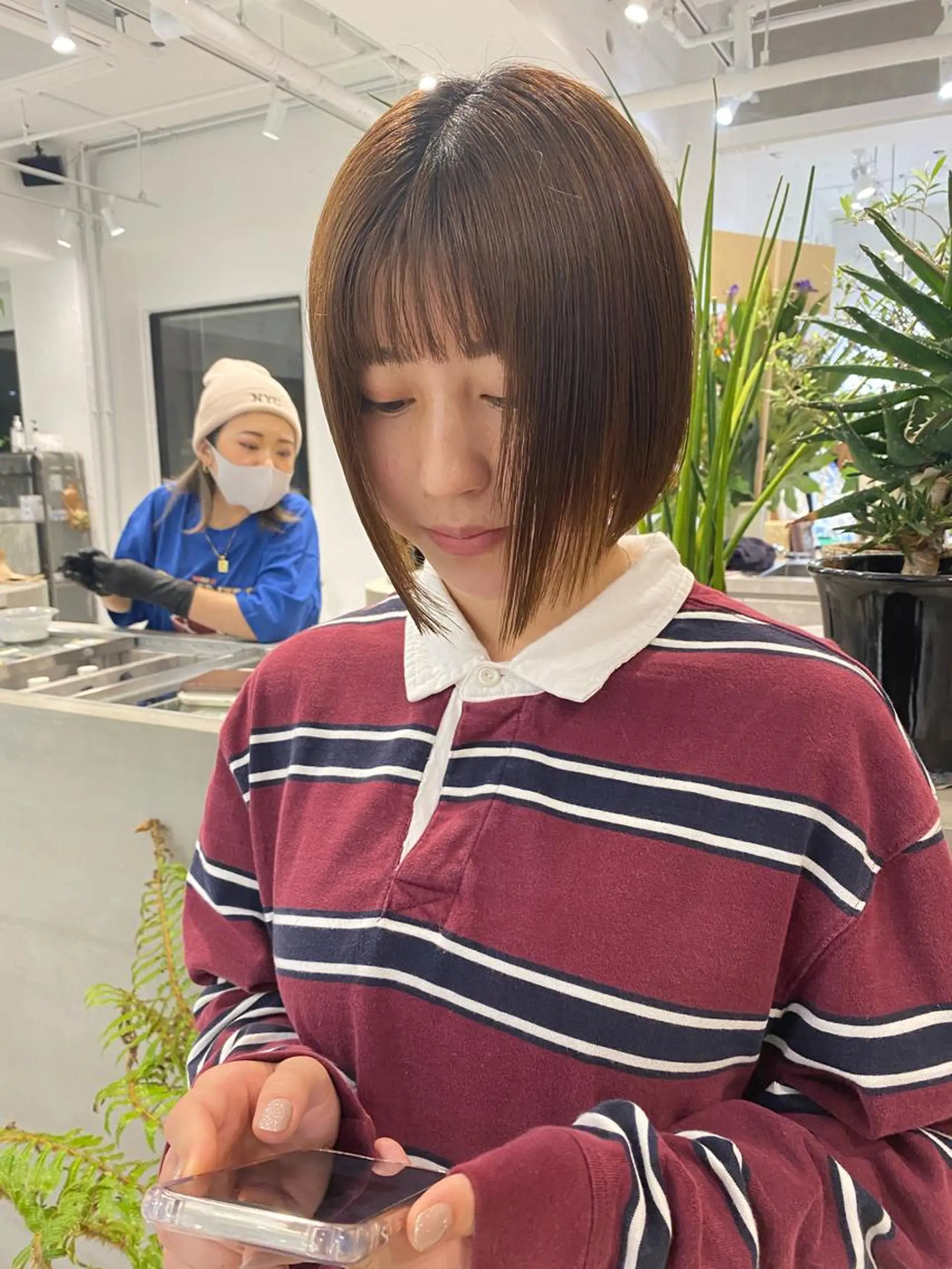 ショート MEY  TOKYO所属・☀️外国人カラー ☀️stevenのヘアスタイル