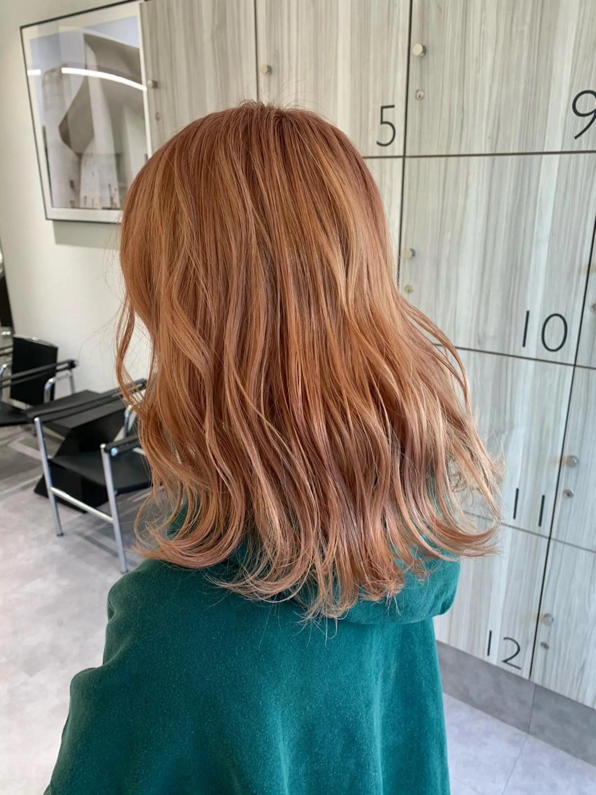 ミディアム カラー ヘアカラー 古畑 佑悟のヘアスタイル