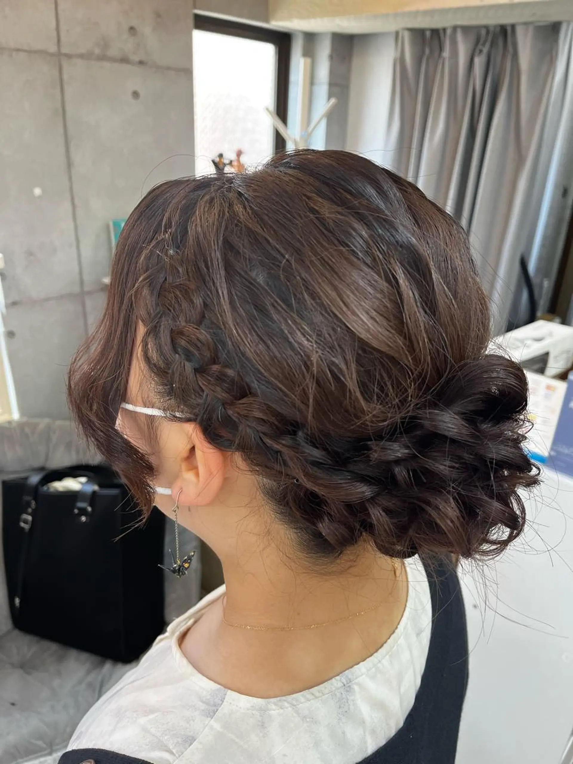 ロング ヘアアレンジ 石井 綺乃のヘアスタイル